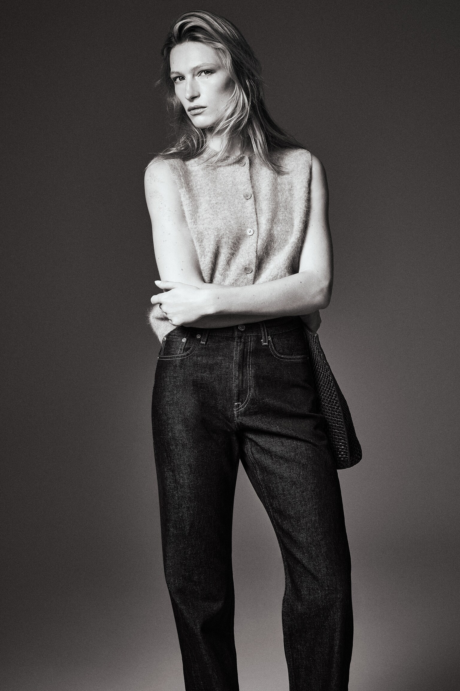 REPRISE STRAIGHT-LEG JEANS - DARK INDIGO/DARK BROWN/BLACK/FADED BLUE - 4