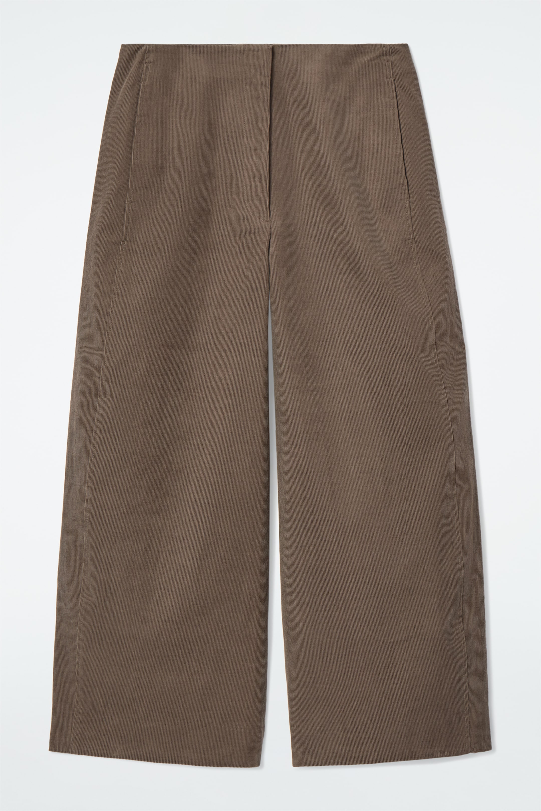Visualizza immagine più grande: PANTALONI BARREL IN VELLUTO A COSTE - MARRONE - DONNA | H&M IT 1