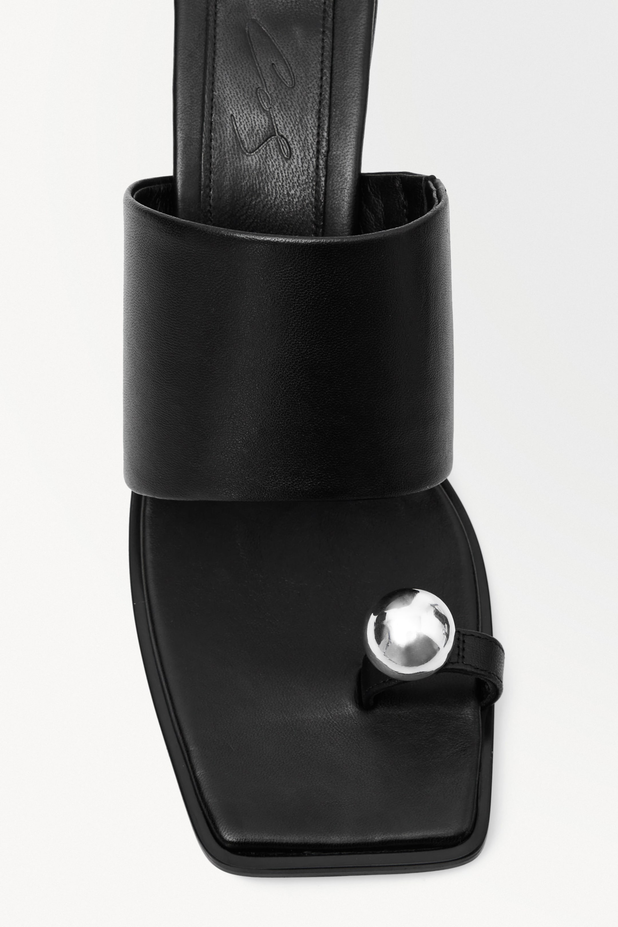 THE SPHERE HEELED SANDALS