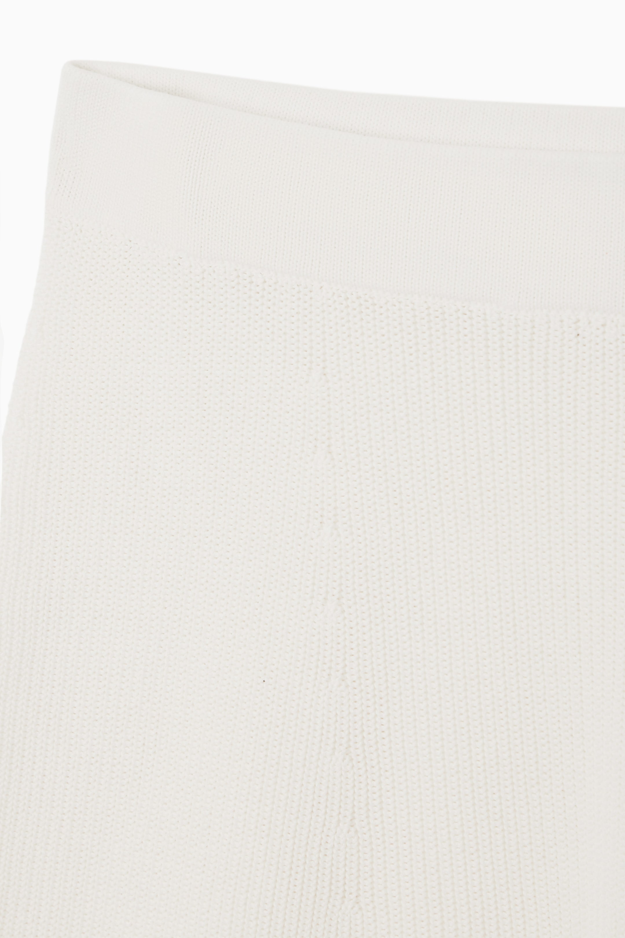 RIBBED-KNIT BERMUDA SHORTS