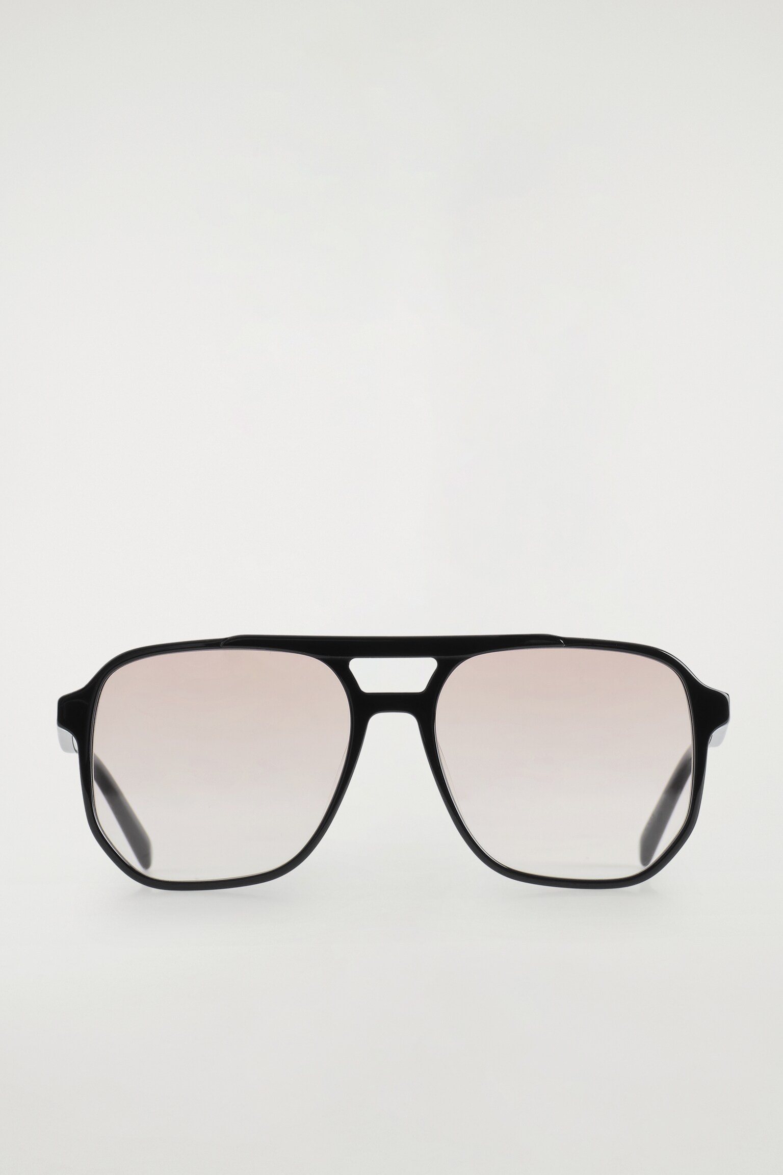 GAFAS DE SOL AVIADOR CUADRADAS OVERSIZE - NEGRO - 2