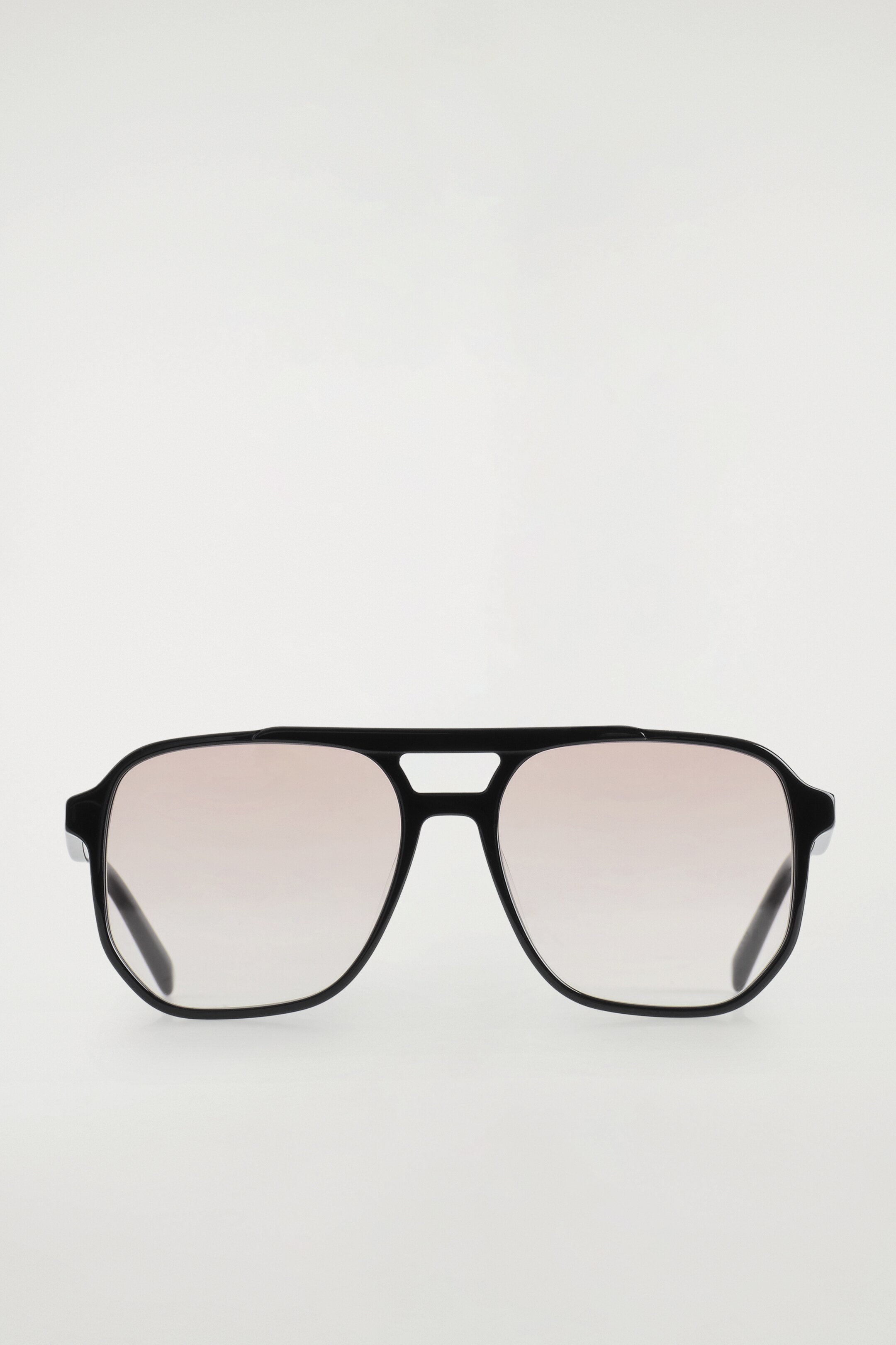 Ingrandisci l'immagine: OVERSIZED SQUARE-FRAME AVIATOR SUNGLASSES - BLACK - DONNA | H&M CH 3