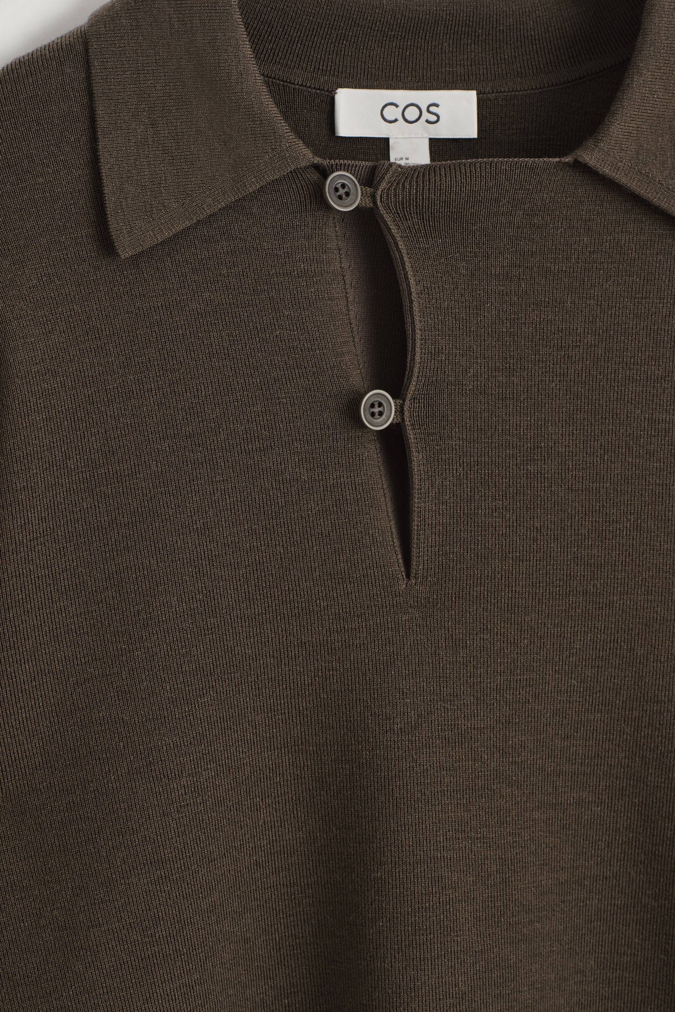 Grösseres Bild ansehen: POLOPULLOVER AUS WOLLE - DUNKELBRAUN - HERREN | H&M CH 7
