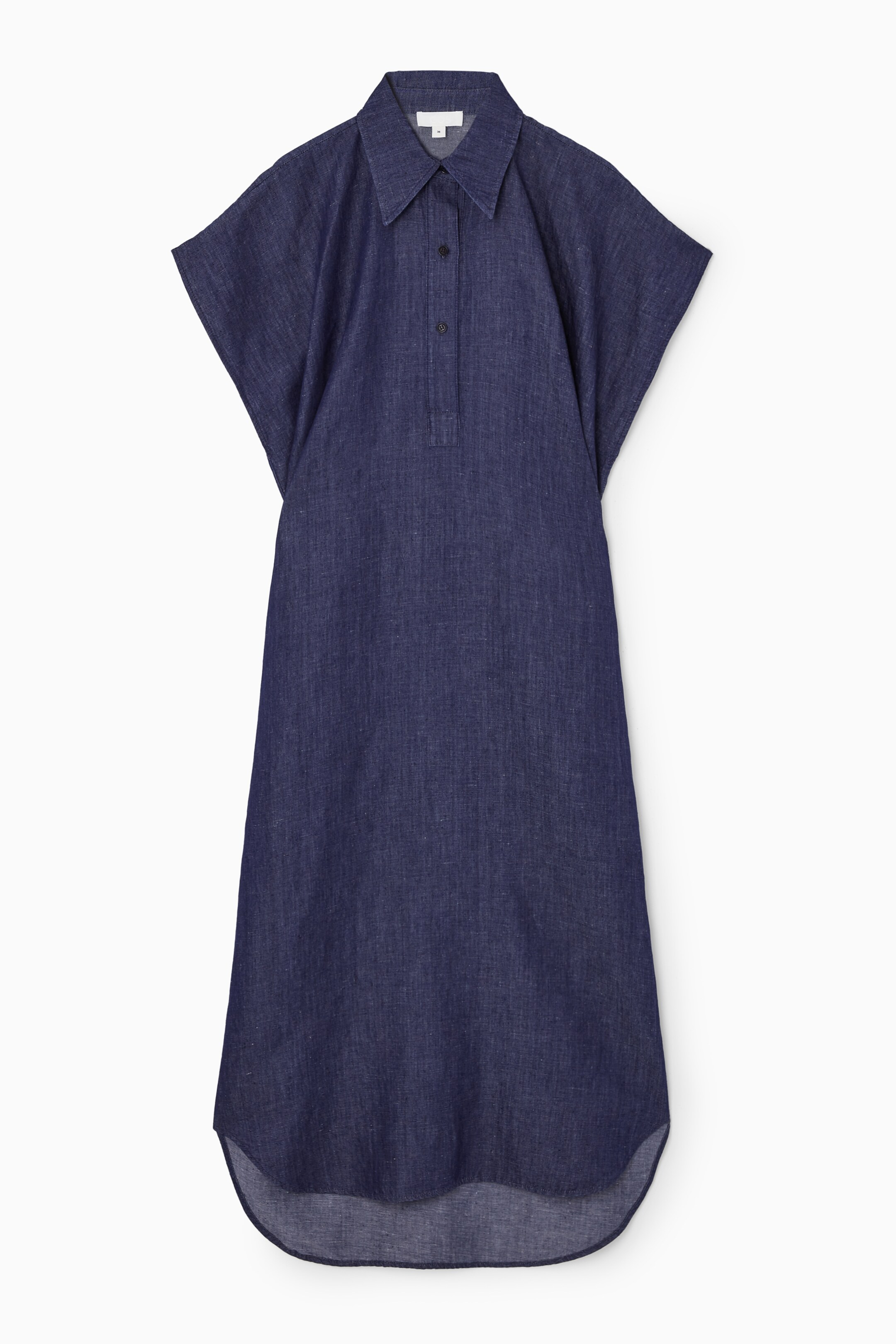 Ingrandisci l'immagine: OVERSIZED DENIM MIDI SHIRT DRESS - INDIGO - DONNA | H&M CH 1