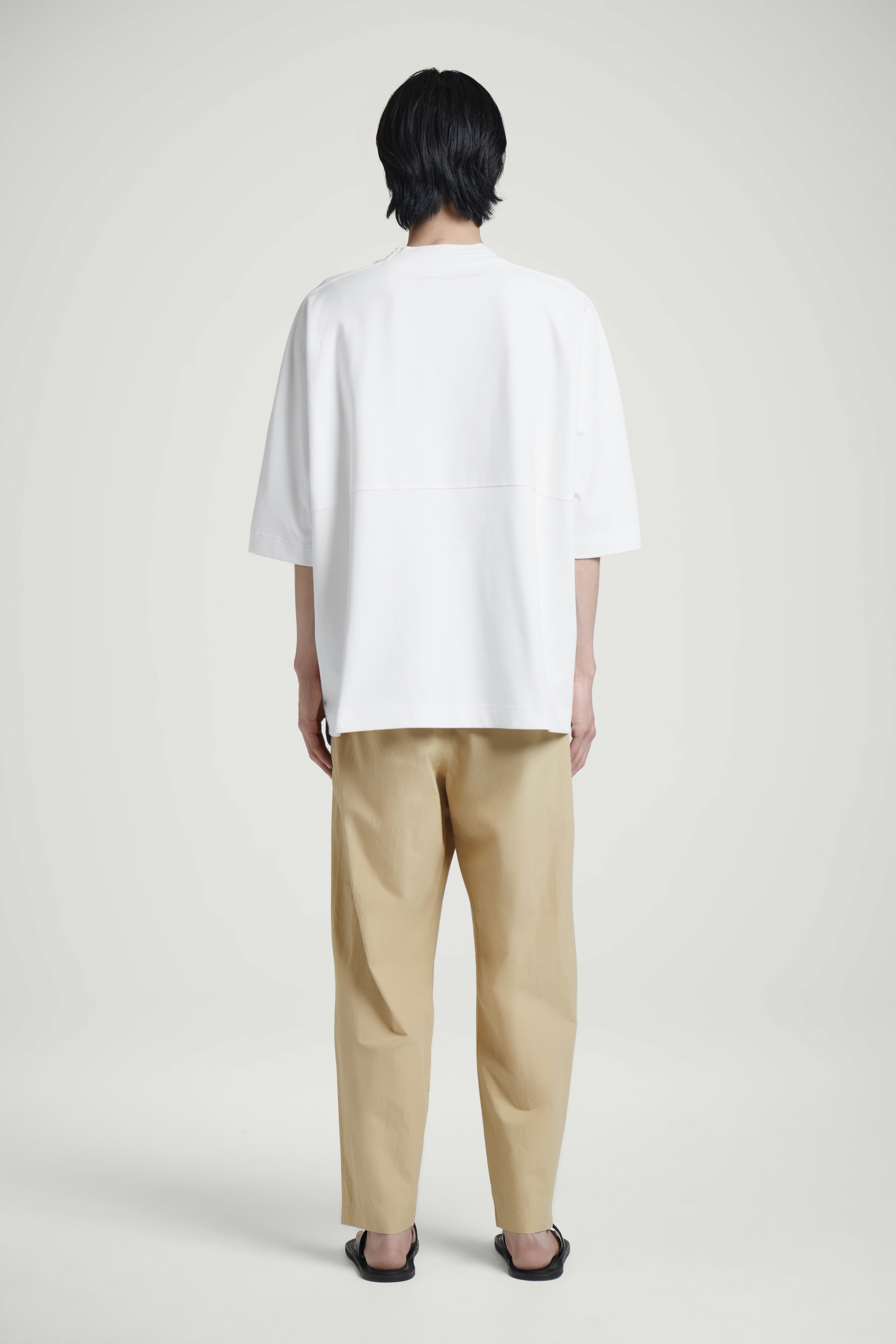 Visualizza immagine più grande: T-SHIRT OVERSIZE PESANTE CON COLLO A LUPETTO - BIANCO - UOMO | H&M IT 5
