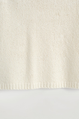 MERINO-CASHMERE CAPE — CREAM 6
