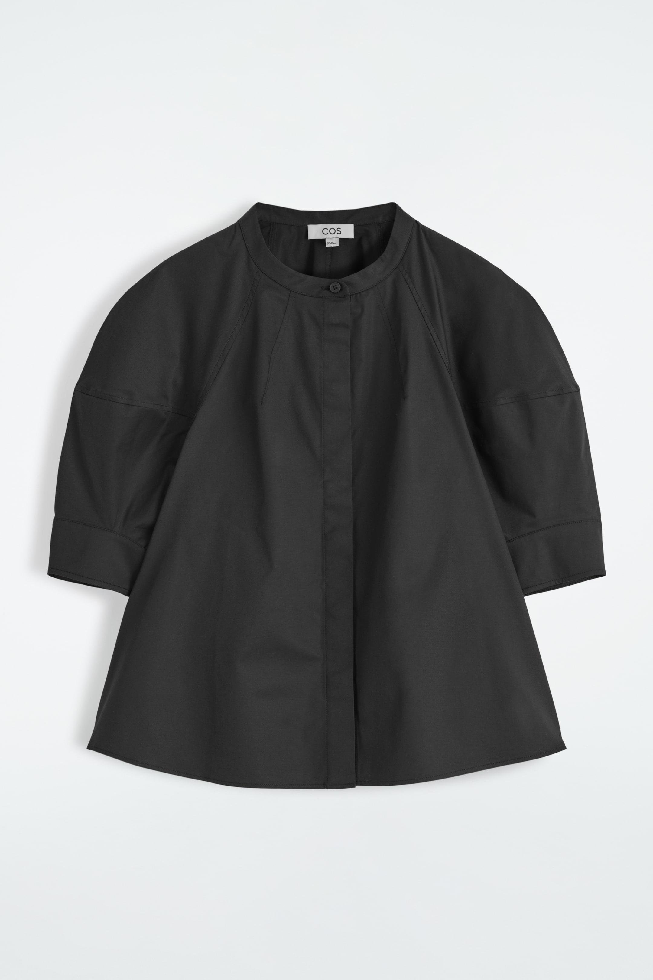 View larger image: PUFF-SLEEVE BLOUSE - BLACK - Ladies | H&M GB 6