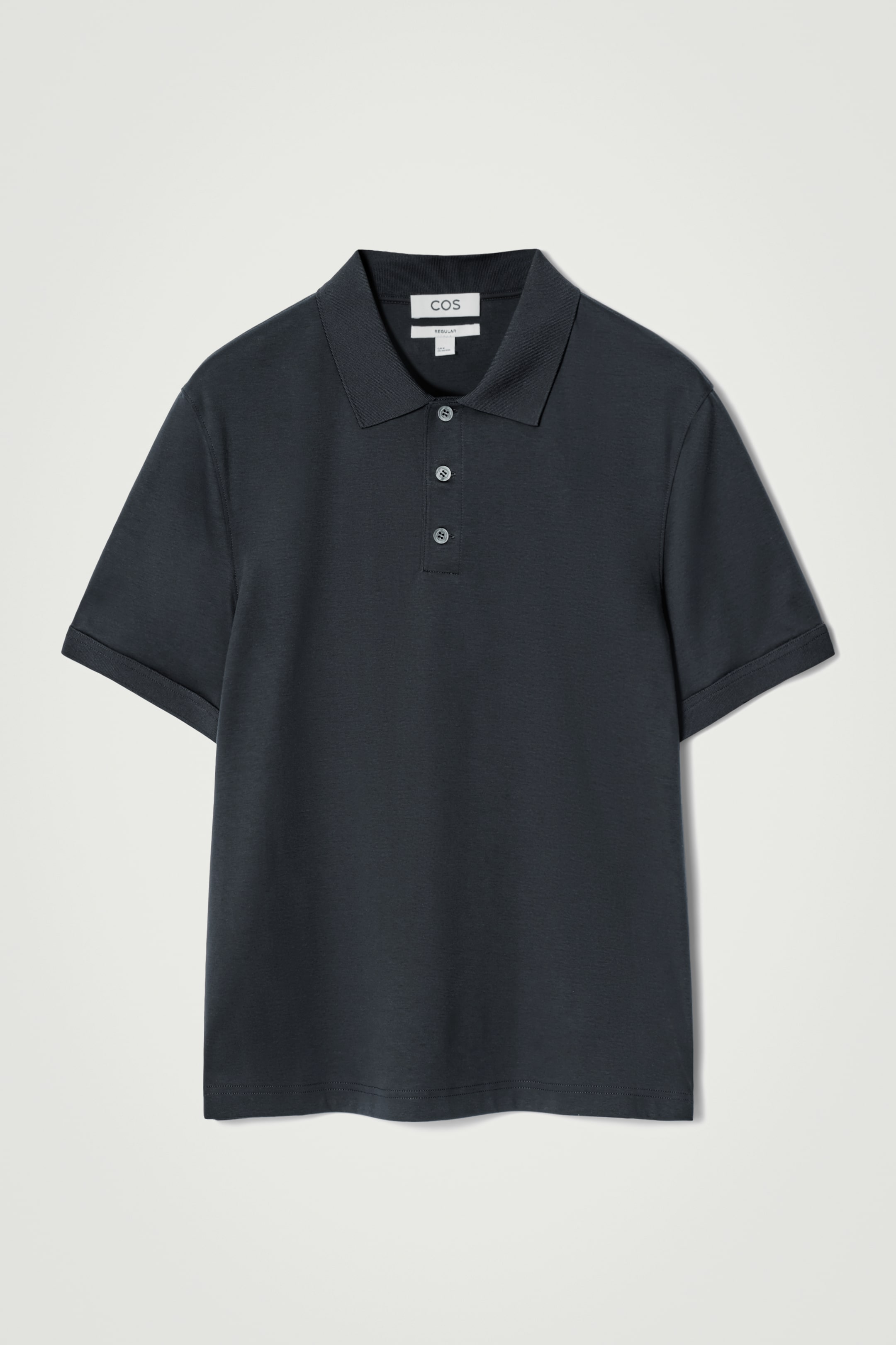Grotere afbeelding bekijken: REGULAR-FIT GEMERCERISEERD-KATOENEN POLOSHIRT - MARINEBLAUW - HEREN | H&M BE 6