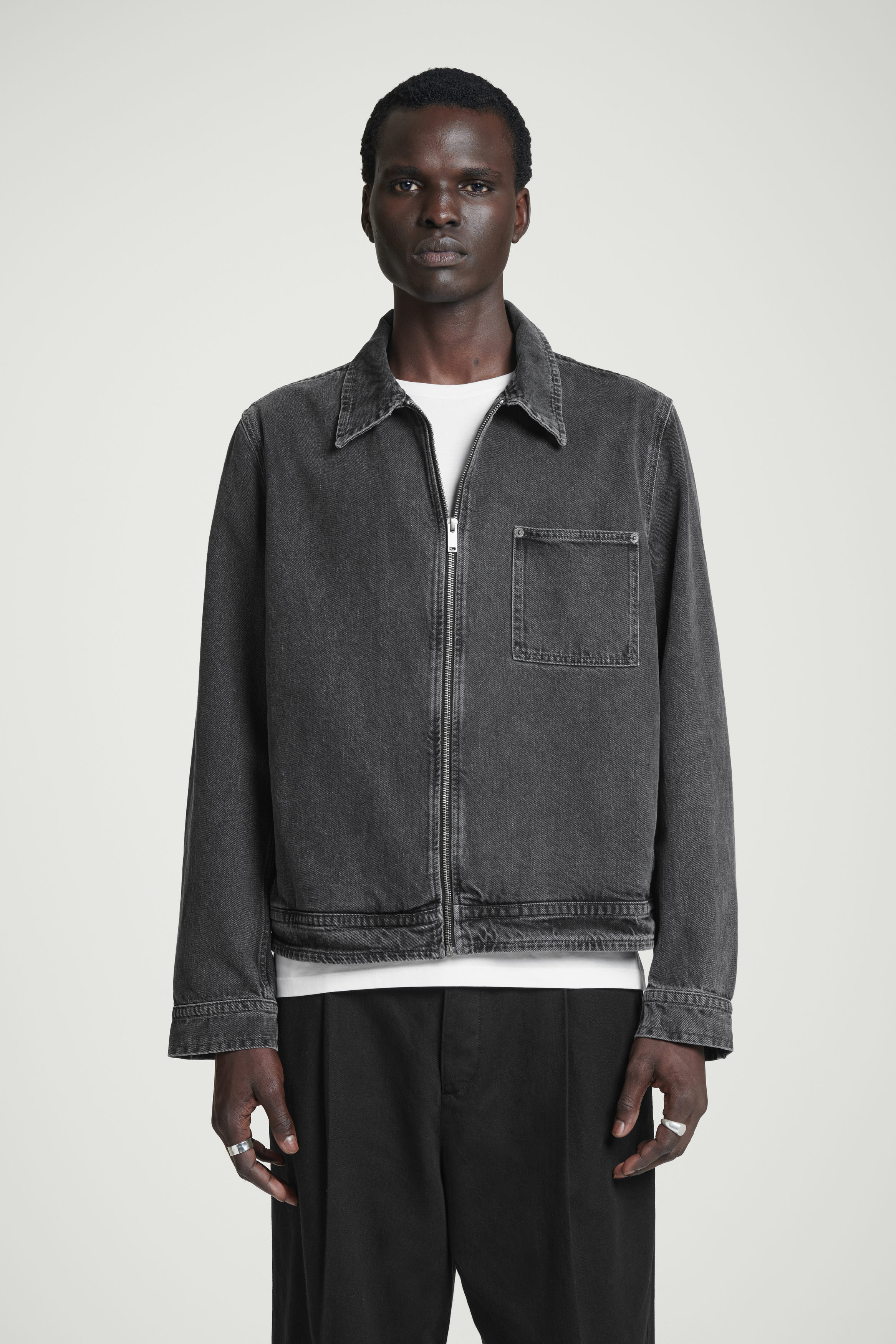Full-zip Mechanics Trucker Jacker - Blue | Levi's® XK