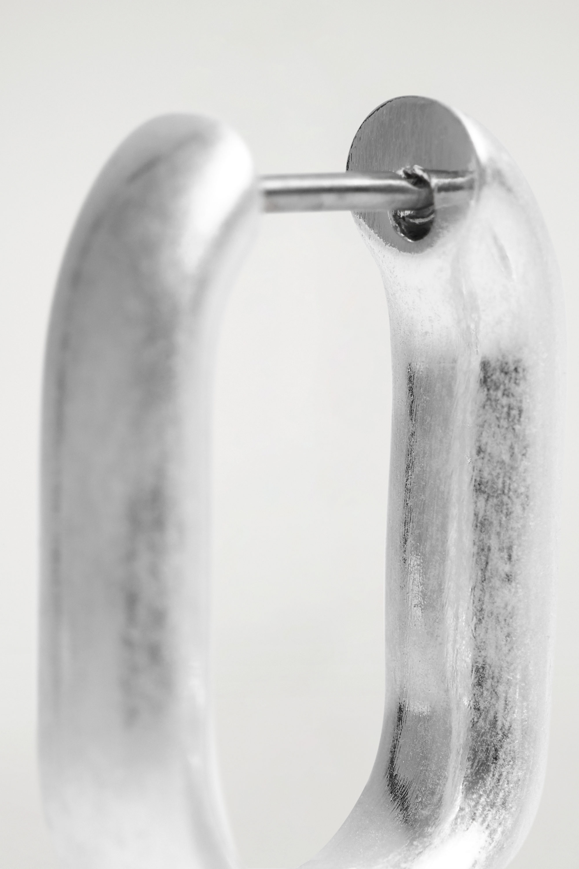 【美品】入江佑子 puffy oval long  26cm Natalia Double Sided Diamond Oval Hoop Earrings 4.09 ctw – RWFJ