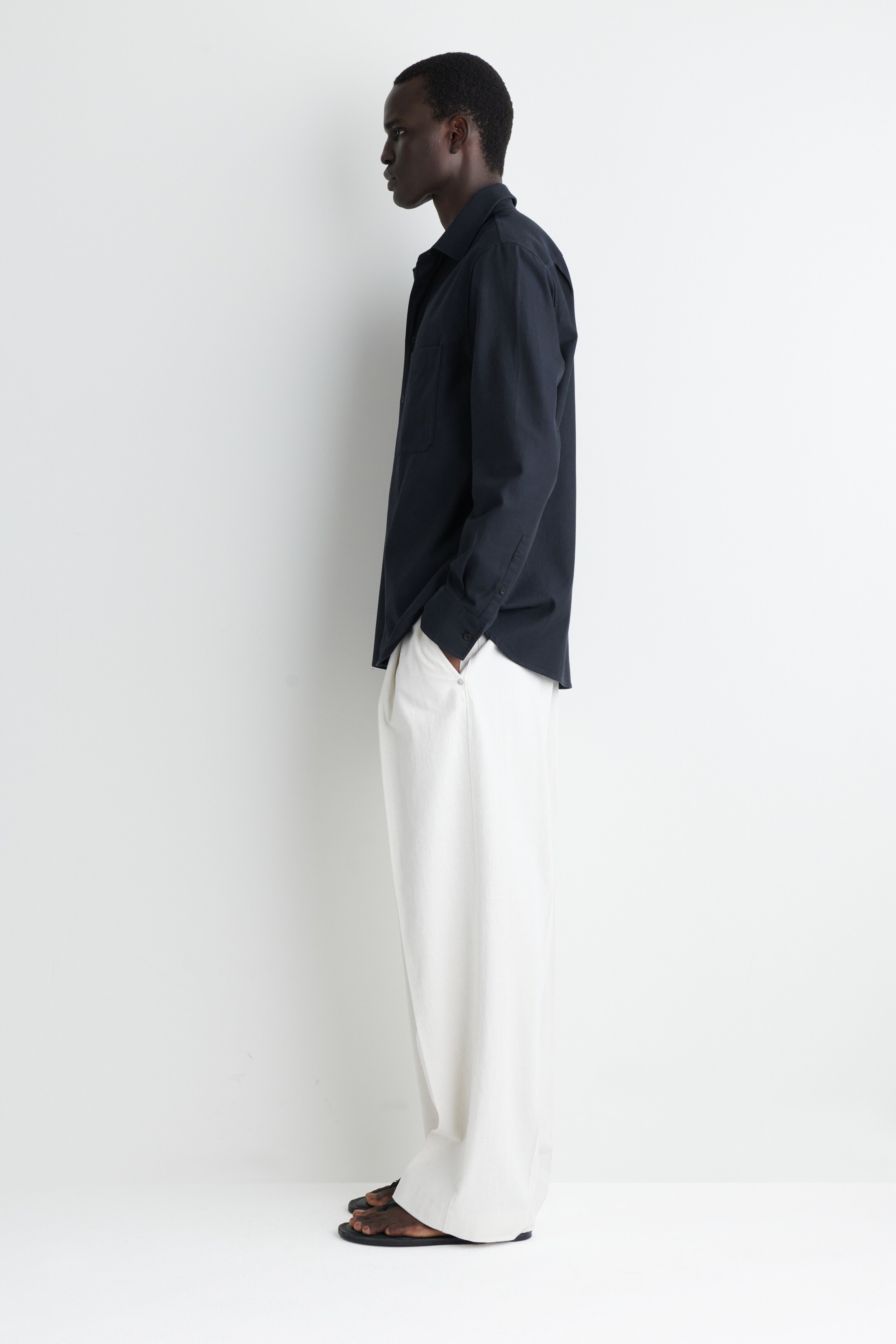 Größeres Bild anzeigen: LOCKERES HEMD AUS TWILL - NAVYBLAU - Men | H&M AT 3