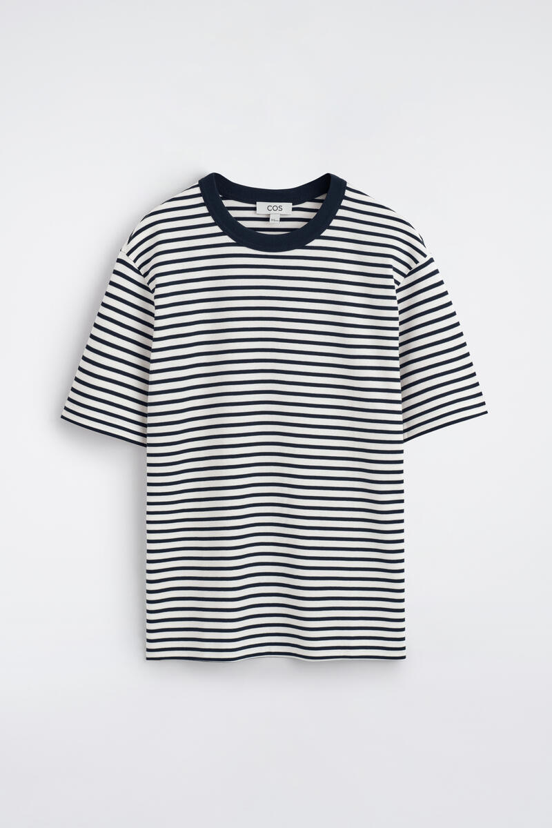 Interlock Cotton Crew-Neck T-Shirt