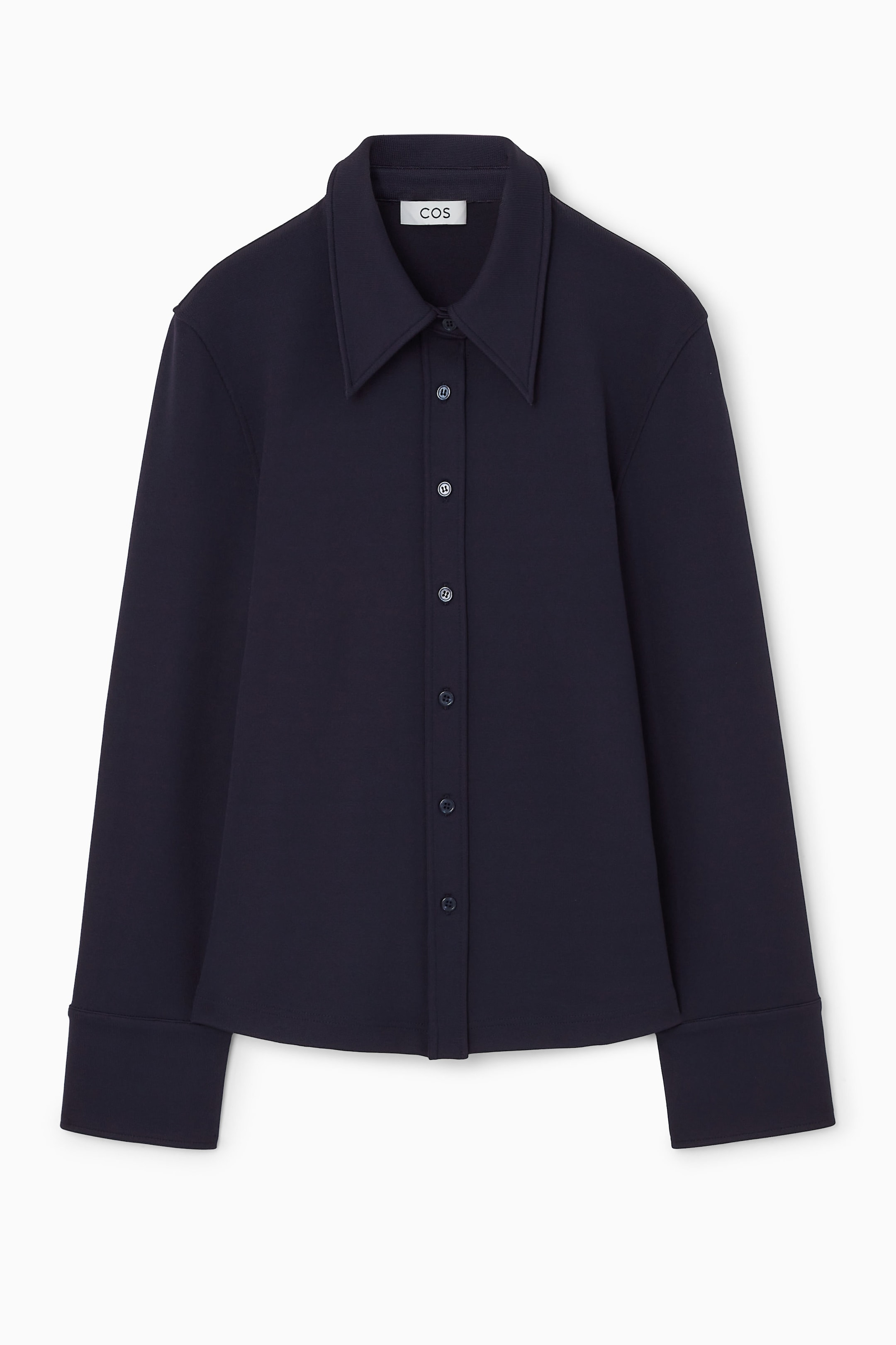PINTUCKED STRAIGHT-LEG PANTS