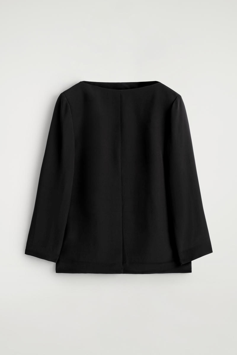 Tailored Silk Top