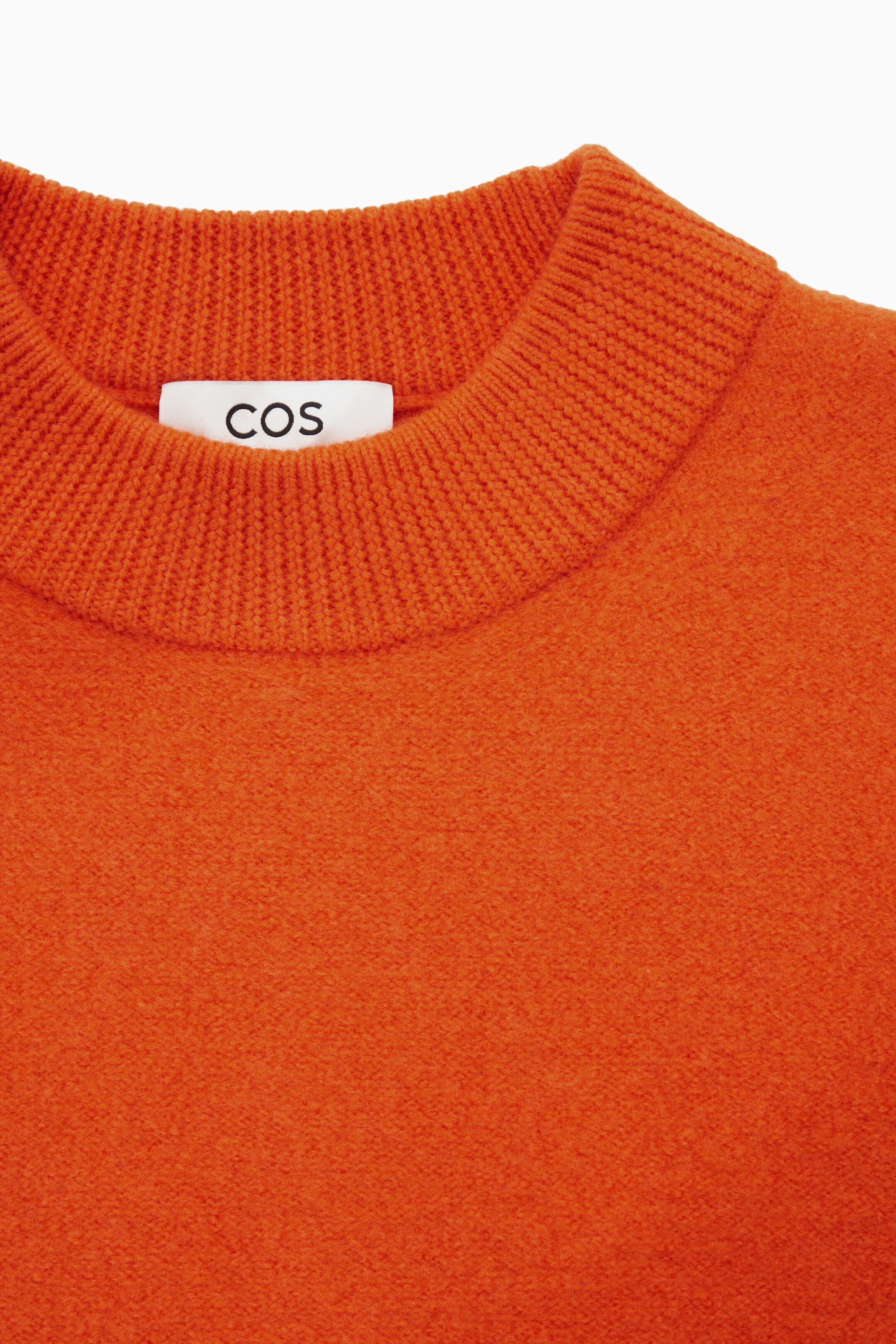Näytä suurempi kuva: OVERSIZED BOILED MERINO WOOL JUMPER - ORANGE - NAISET | H&M FI 2