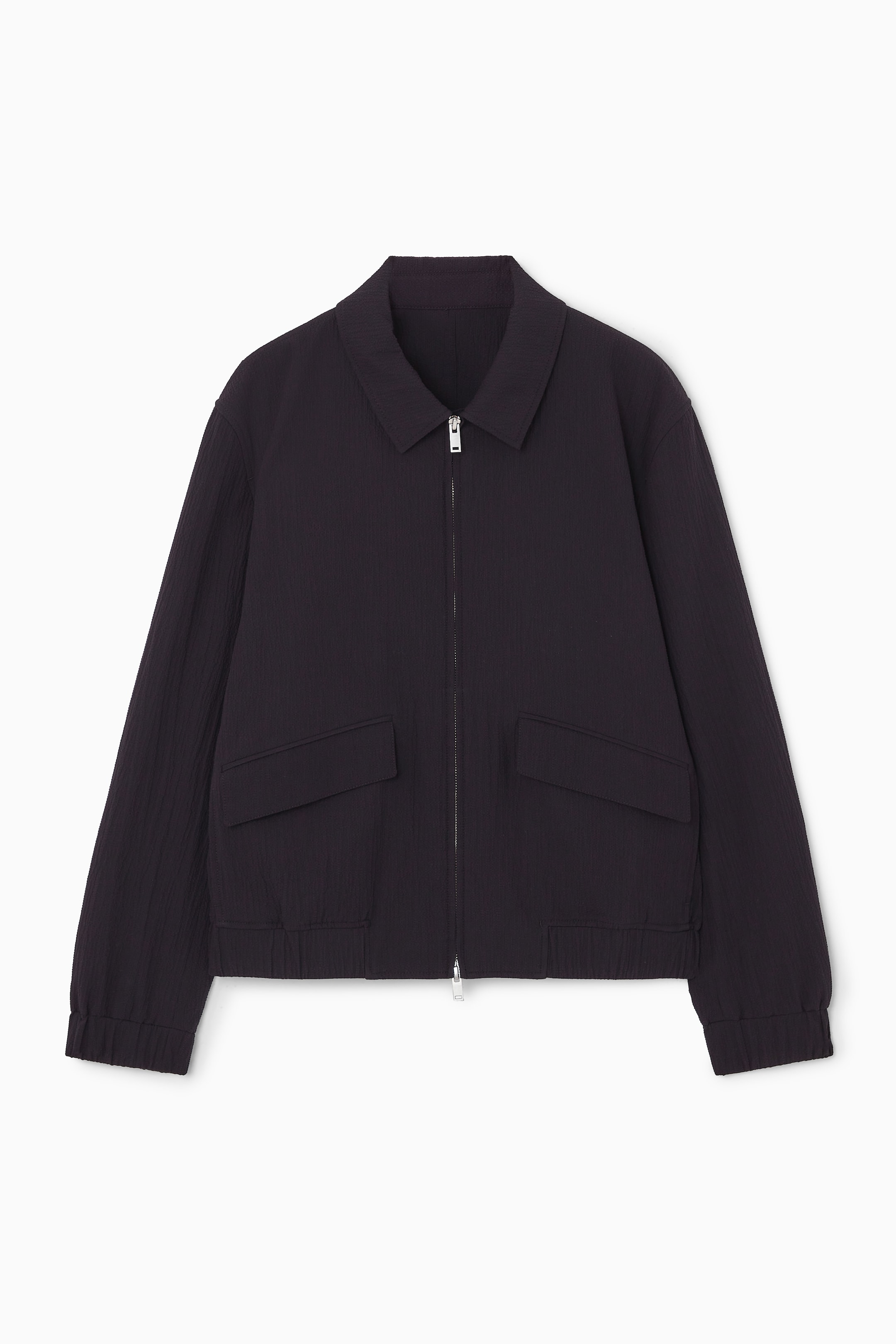 Agrandir l'image: BLOUSON CRÊPE - MARINE FONCÉ - HOMME | H&M CH 1