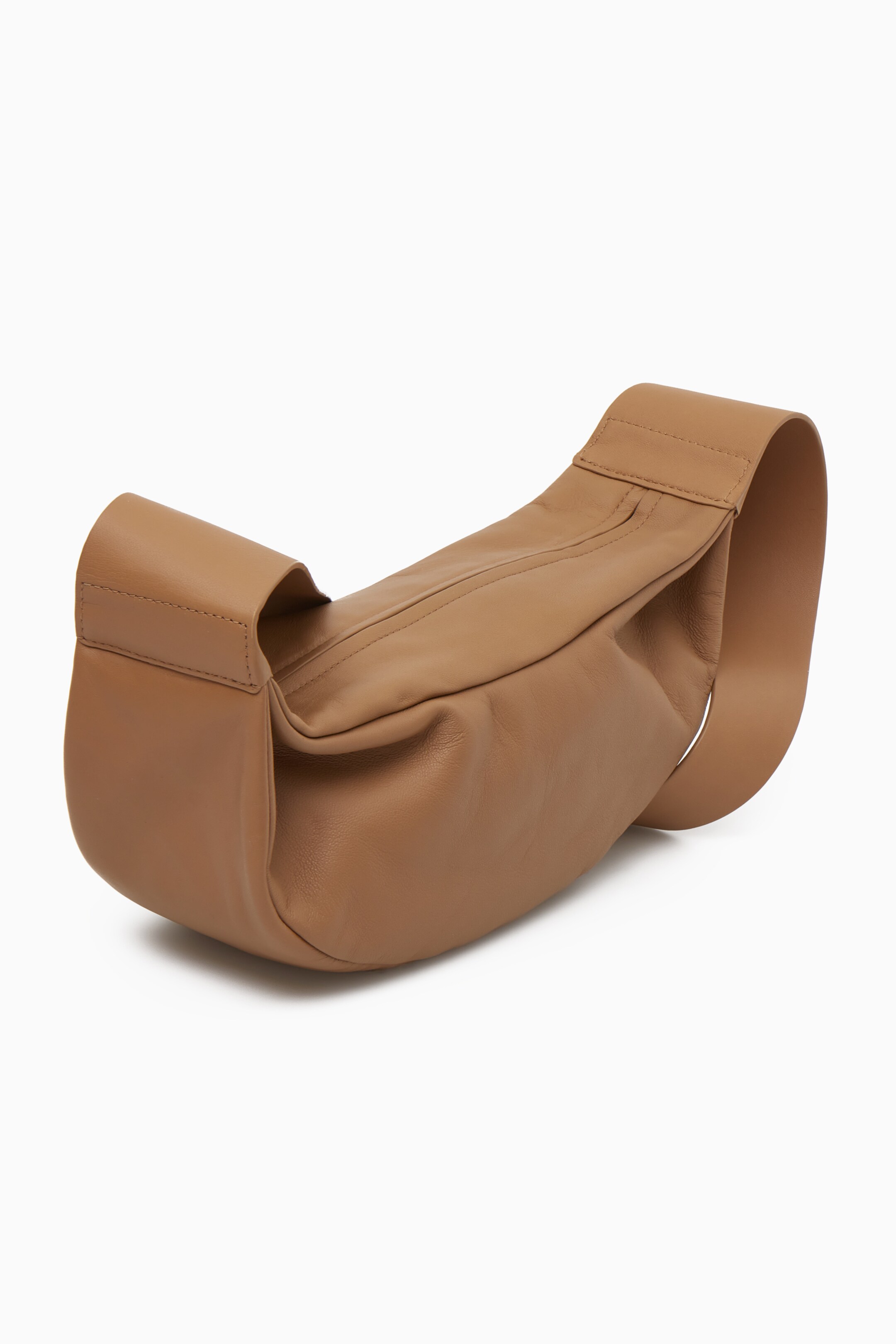 Grotere afbeelding bekijken: SWING CROSSBODY TAS - LEER - BEIGE - DAMES | H&M BE 4