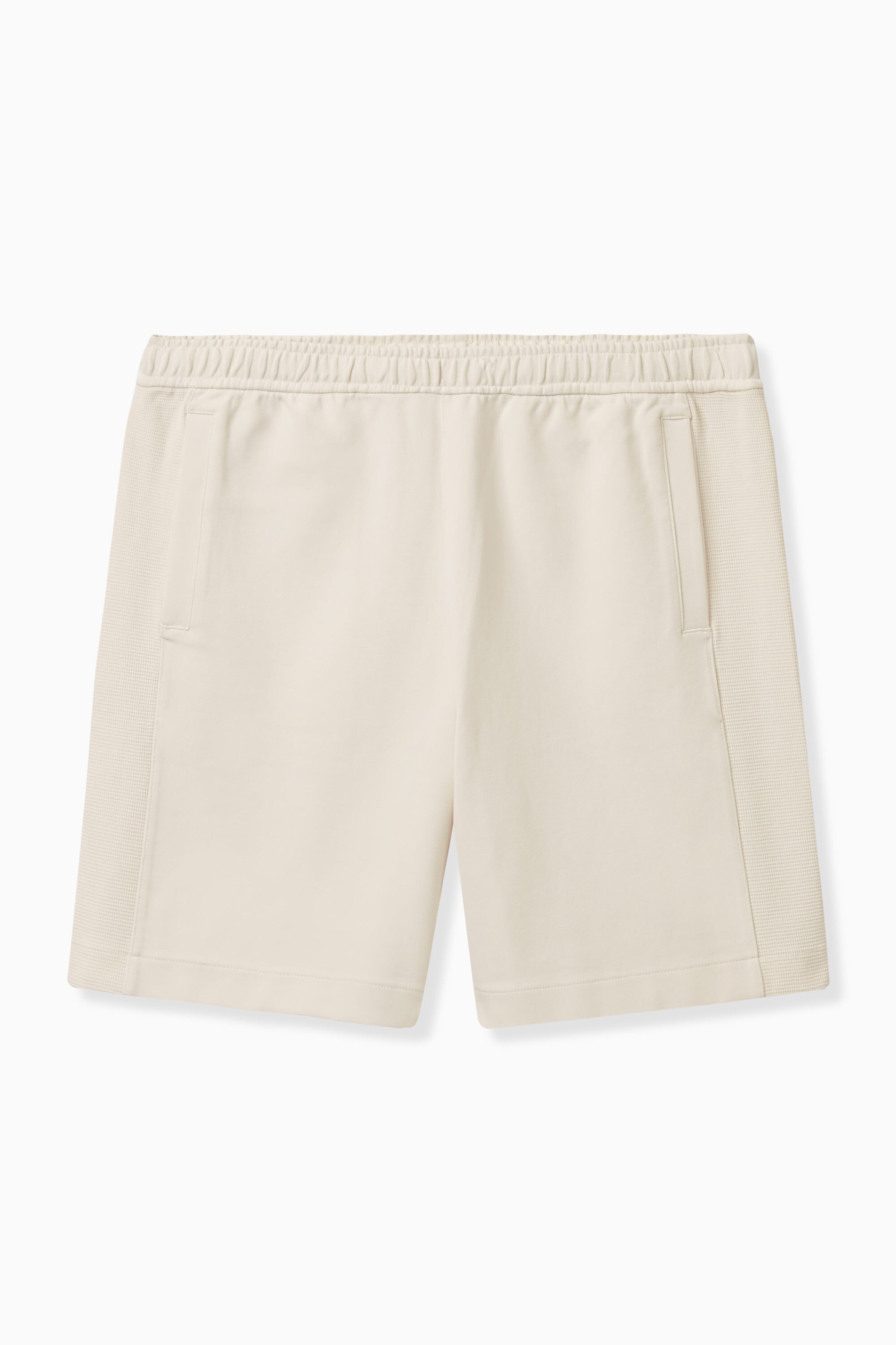 PEAK■(W) Waffle Shorts■送料込 P-WARKY-SHORT Waffle shorts with medieval print｜ブラック