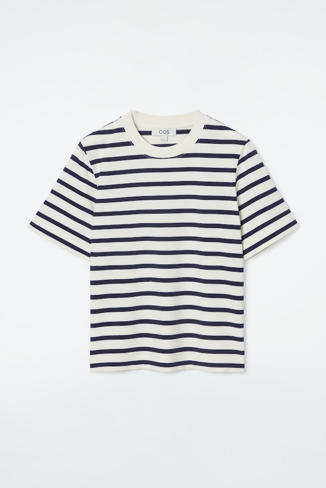6744 Blue Striped T-Shirt
