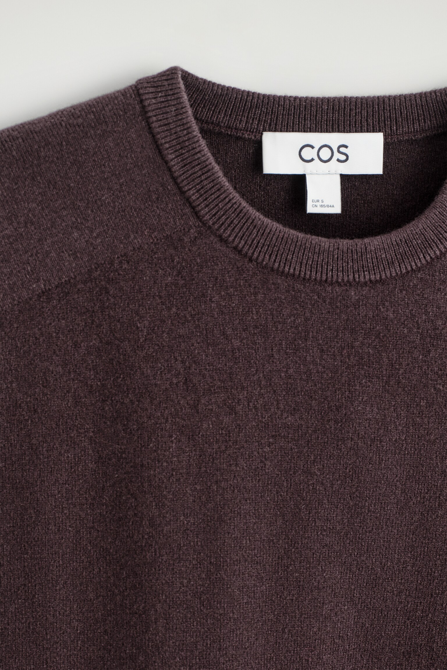 PULLOVER AUS MERINOWOLLE MIT RUNDHALSAUSSCHNITT - DUNKELBRAUN - 3