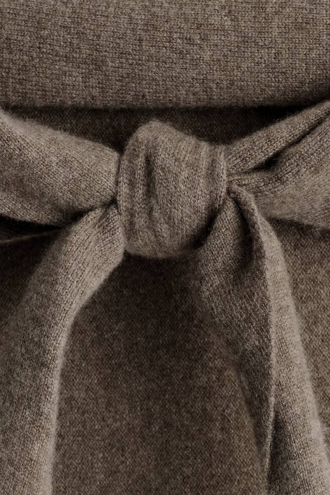 KASZMIROWA CHUSTA - BRĄZOWY - 3