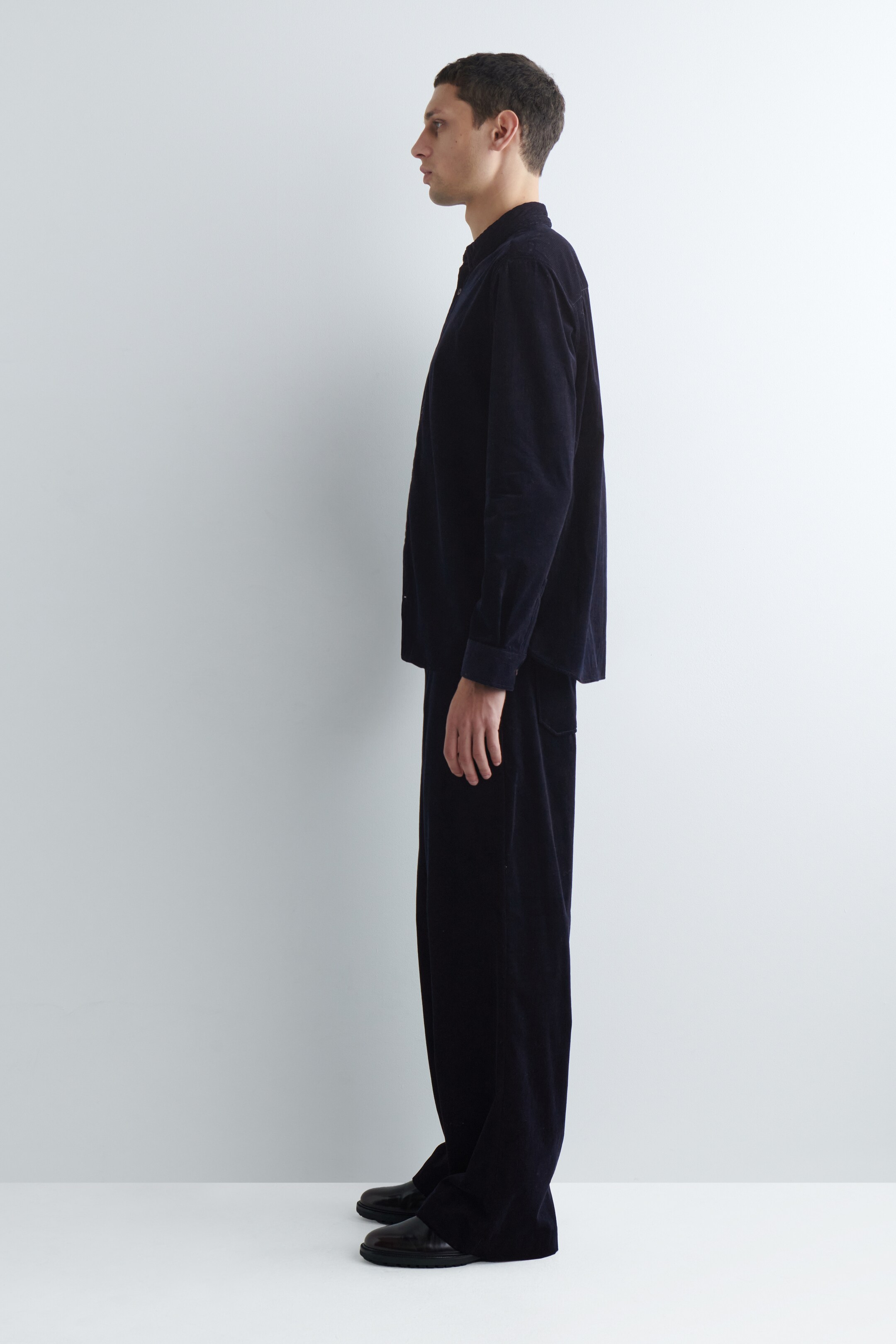 Grösseres Bild ansehen: LOCKERES CORDHEMD - NAVYBLAU - HERREN | H&M CH 3