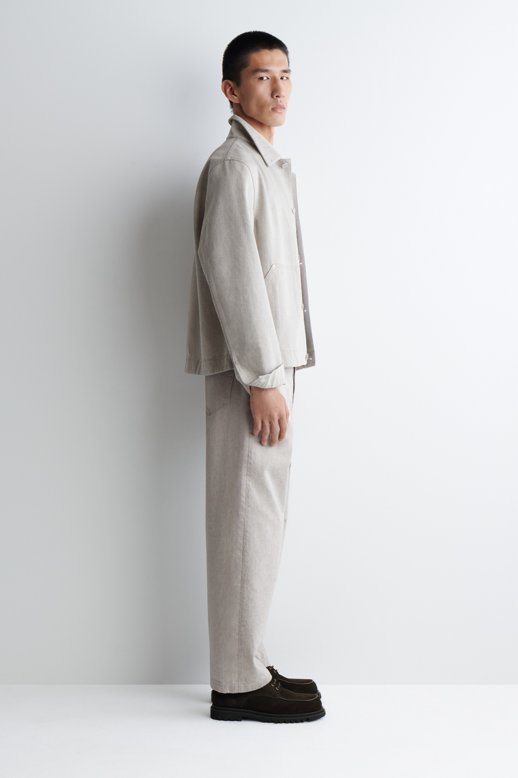 Ingrandisci l'immagine: CHUNKY SUEDE DERBY SHOES - DARK BROWN - UOMO | H&M CH 3