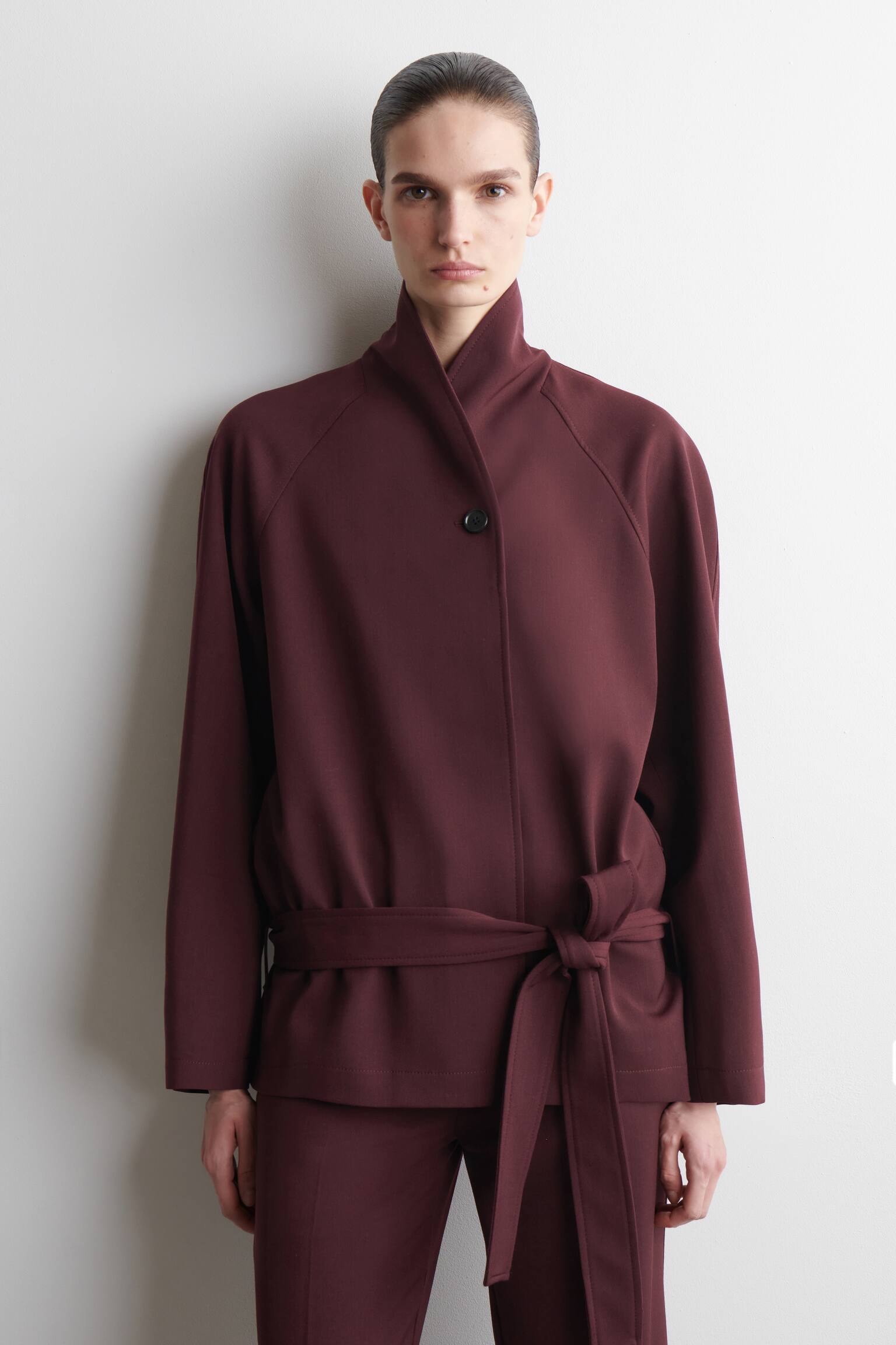 ΖΑΚΕΤΑ ΜΕ ΖΩΝΗ ΚΑΙ ΓΙΑΚΑ ΣΑΛΙ ΜΕΙΓΜΑ ΜΑΛΛΙΟΥ - ΜΠΟΡΝΤΟ/ΜΑΥΡΟ - 3