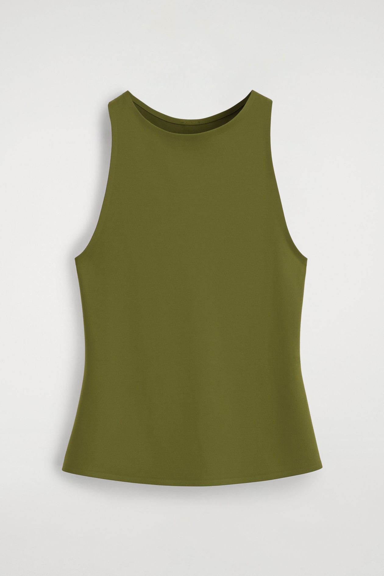 RACERBACK TANK TOP — KHAKI