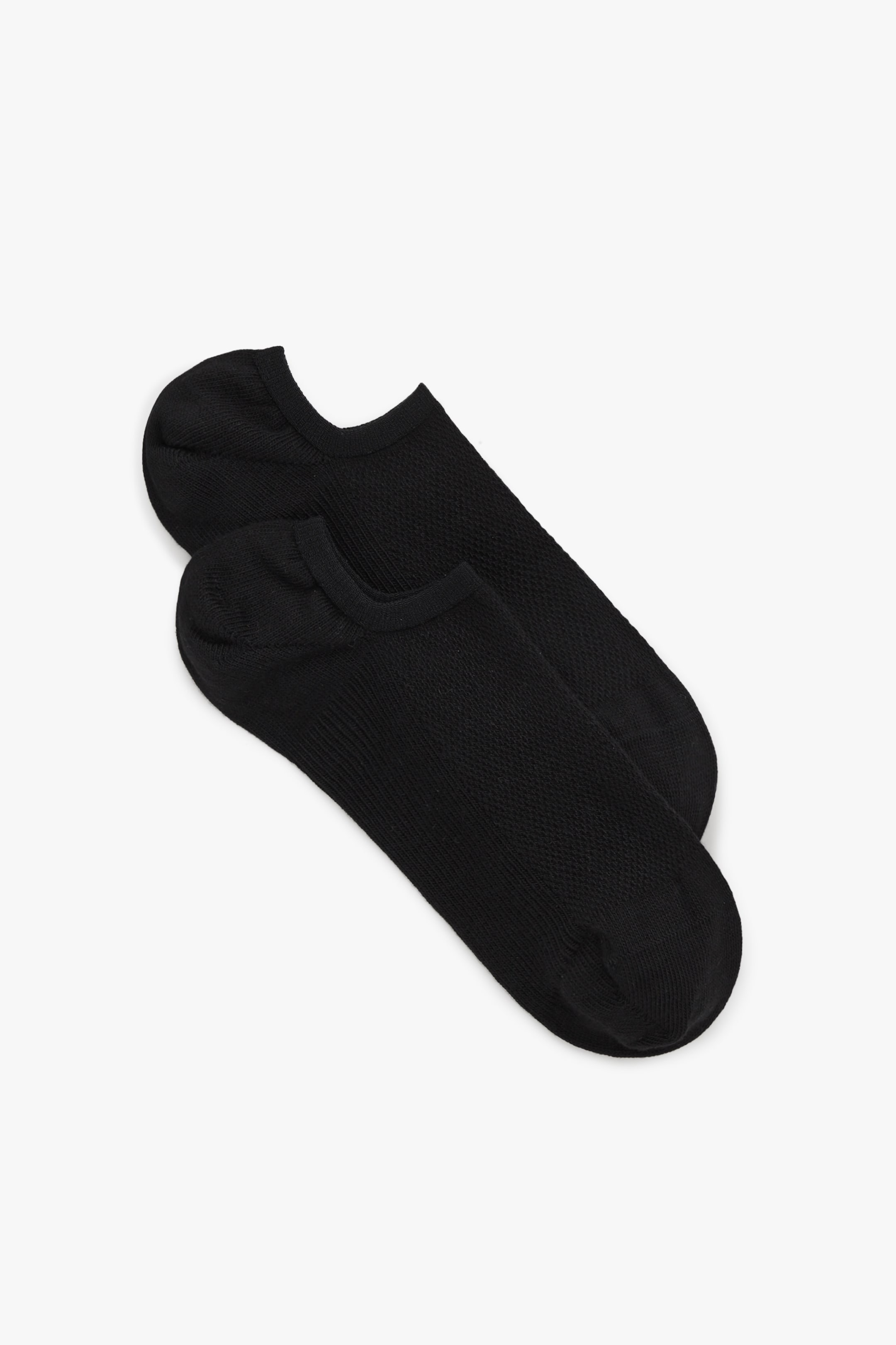 Visualizza l'immagine ingrandita: 2ER-PACK SOCKEN AUS BIOBAUMWOLLE - Schwarz - DONNA | H&M CH 1