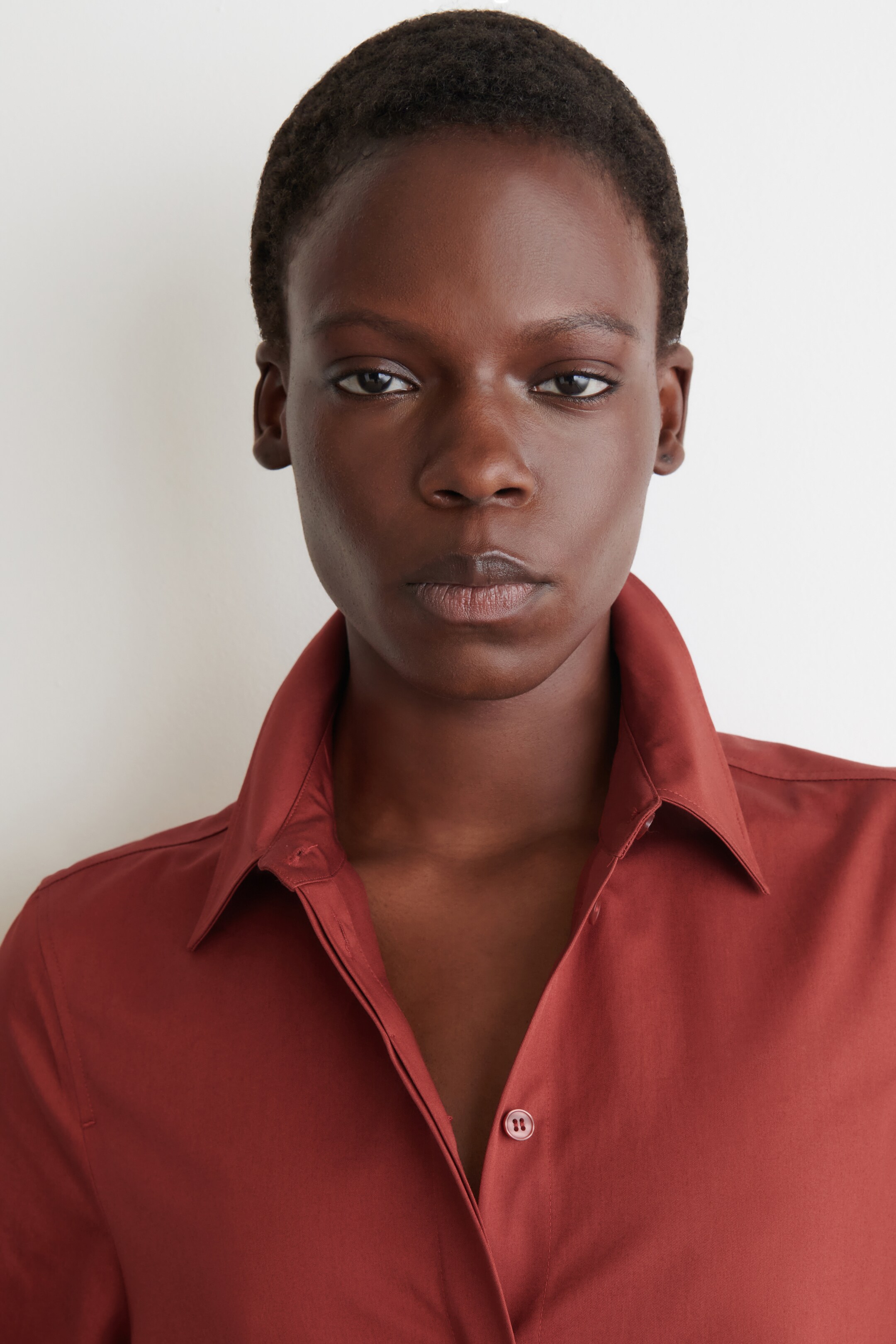Ingrandisci l'immagine: VOLUMINOUS MAXI SHIRT DRESS - RUST - DONNA | H&M CH 4