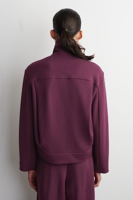 SCUBA TRACK JACKET — BORDEAUX 4