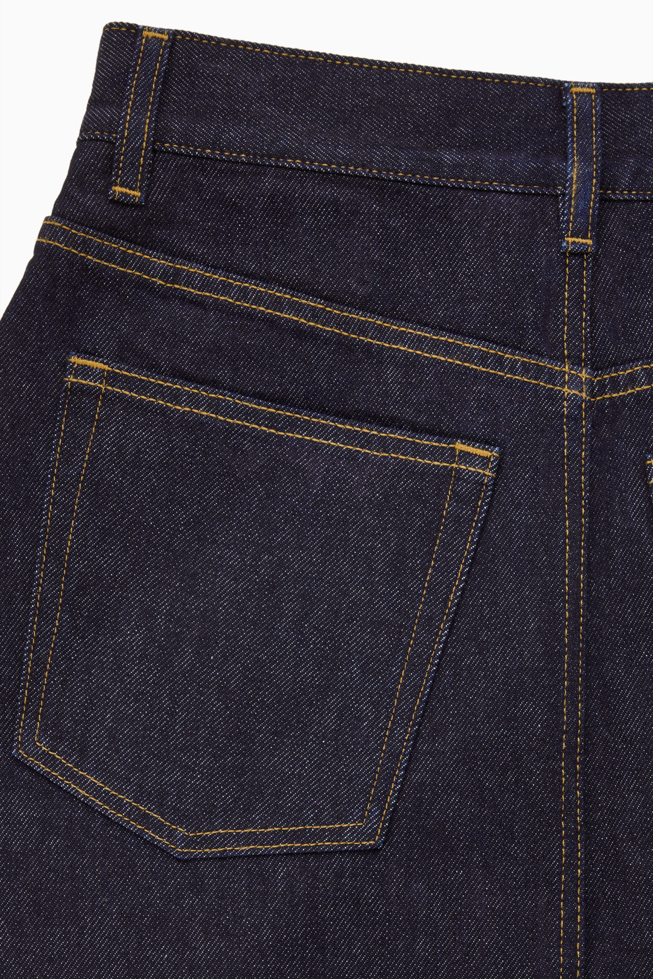 View larger image: A-LINE DENIM MIDI SKIRT - INDIGO BLUE - Ladies | H&M GB 2