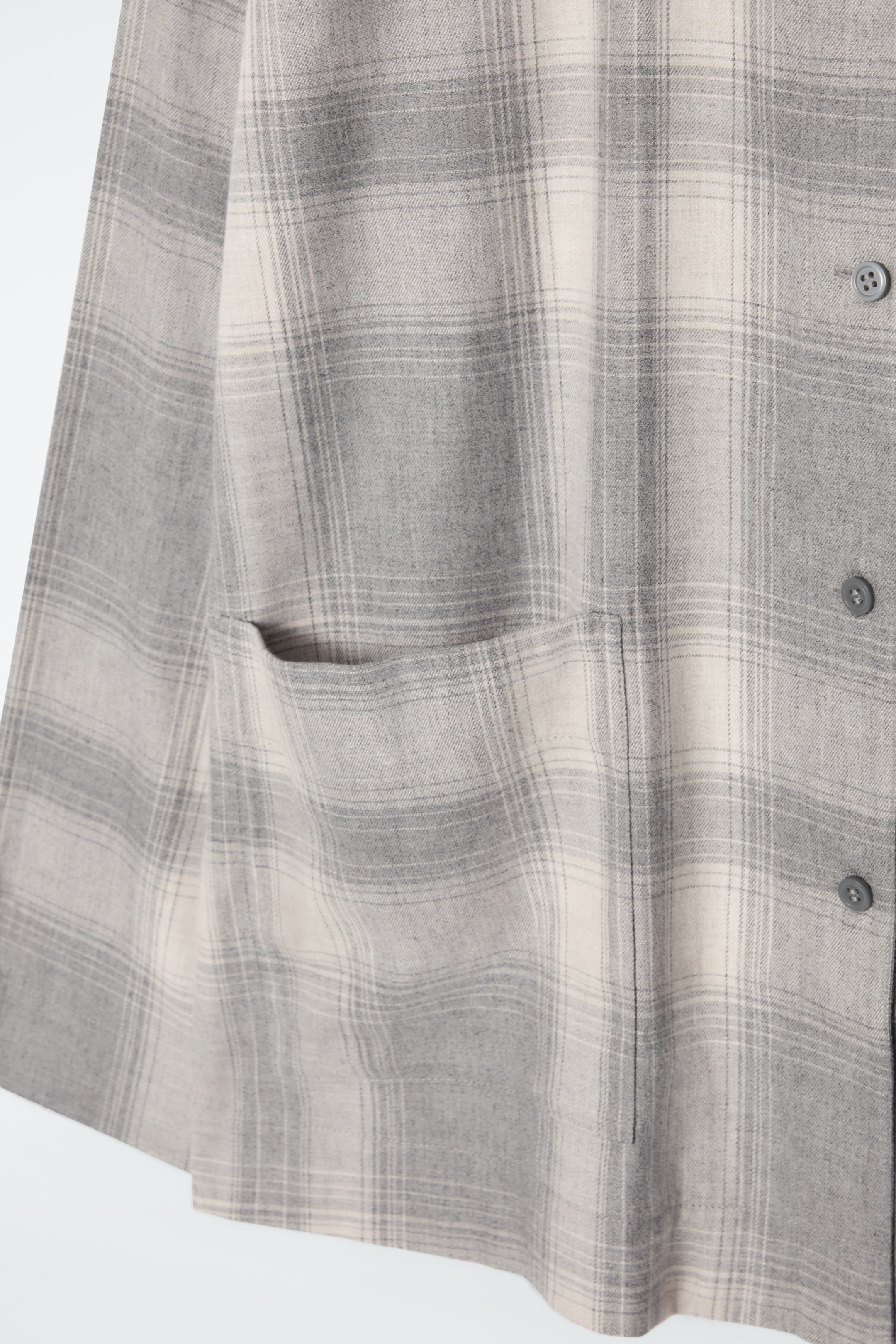 View larger image: CHECKED FLANNEL PYJAMA SHIRT - GREY / CHECKED - Ladies | H&M GB 7