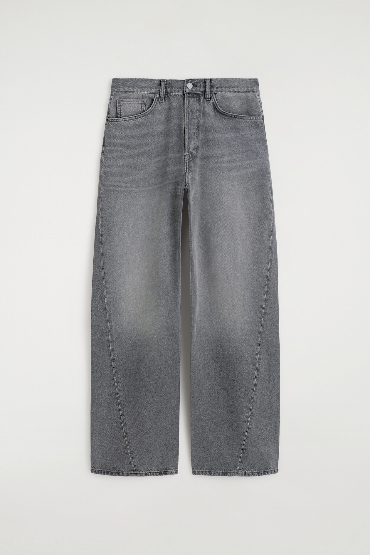 FACADE STRAIGHT-LEG JEANS — FADED BLACK