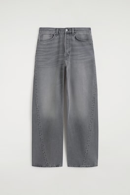 FACADE STRAIGHT-LEG JEANS — FADED BLACK 7
