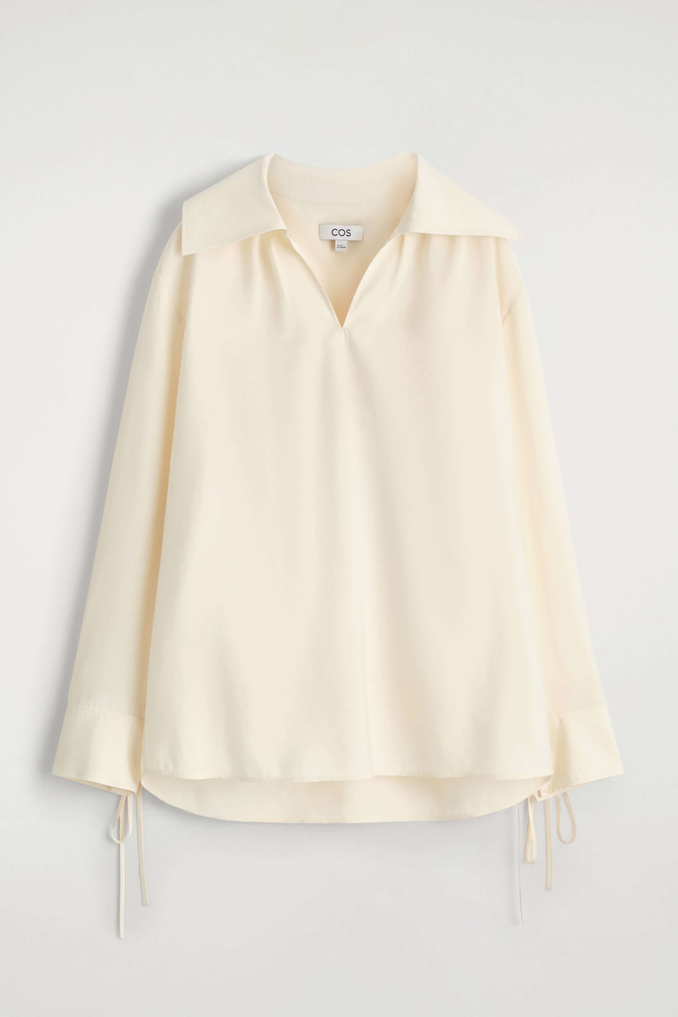 Agrandir l'image: BLOUSE À COL LARGE EN MODAL - ÉCRU - FEMME | H&M FR 7