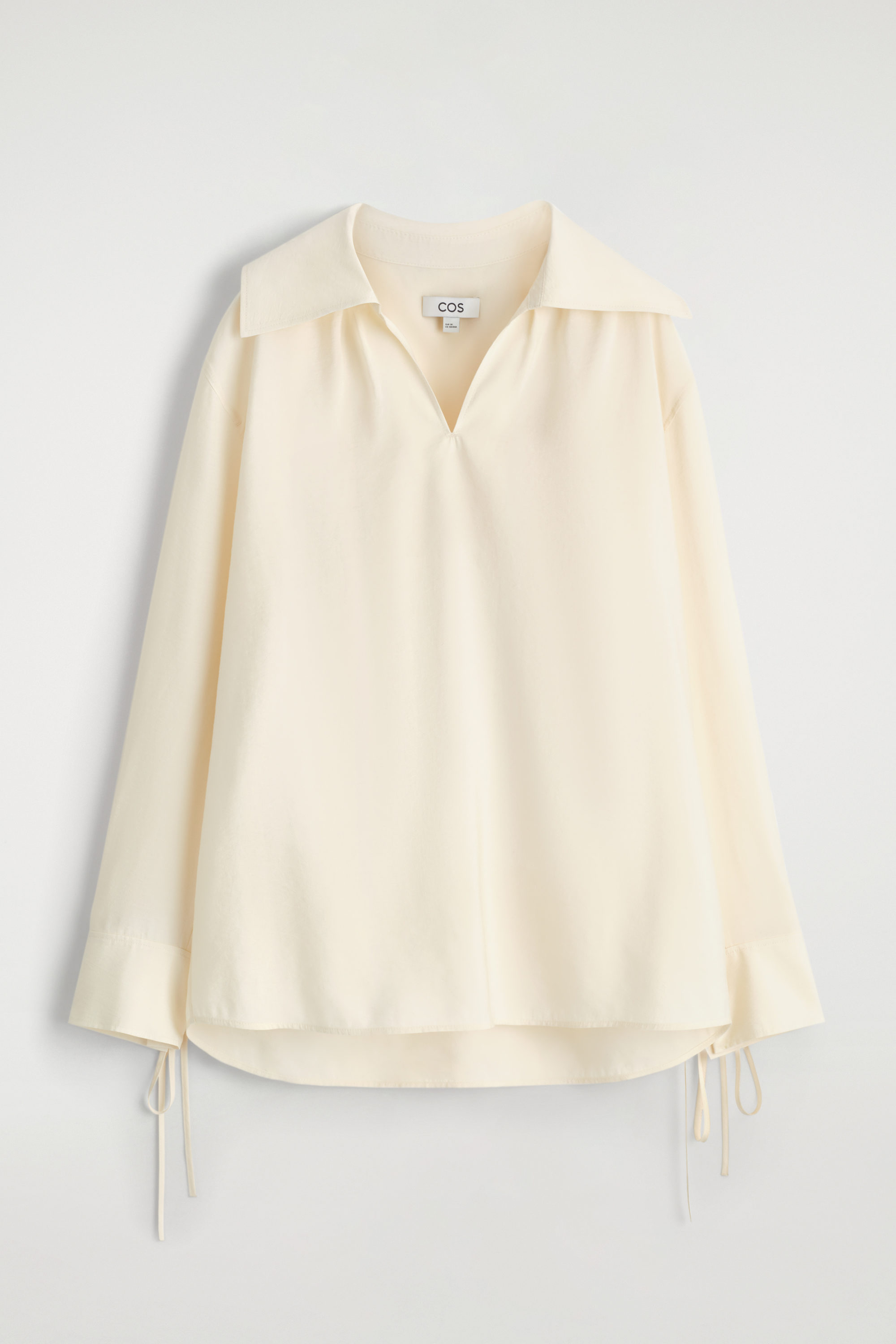 Tシャツ・カットソー PORICO OFF SHOULDER LONG SLEEVE 2colors OFF-THE-SHOULDER LONG-SLEEVED TOP - OFF-WHITE | COS