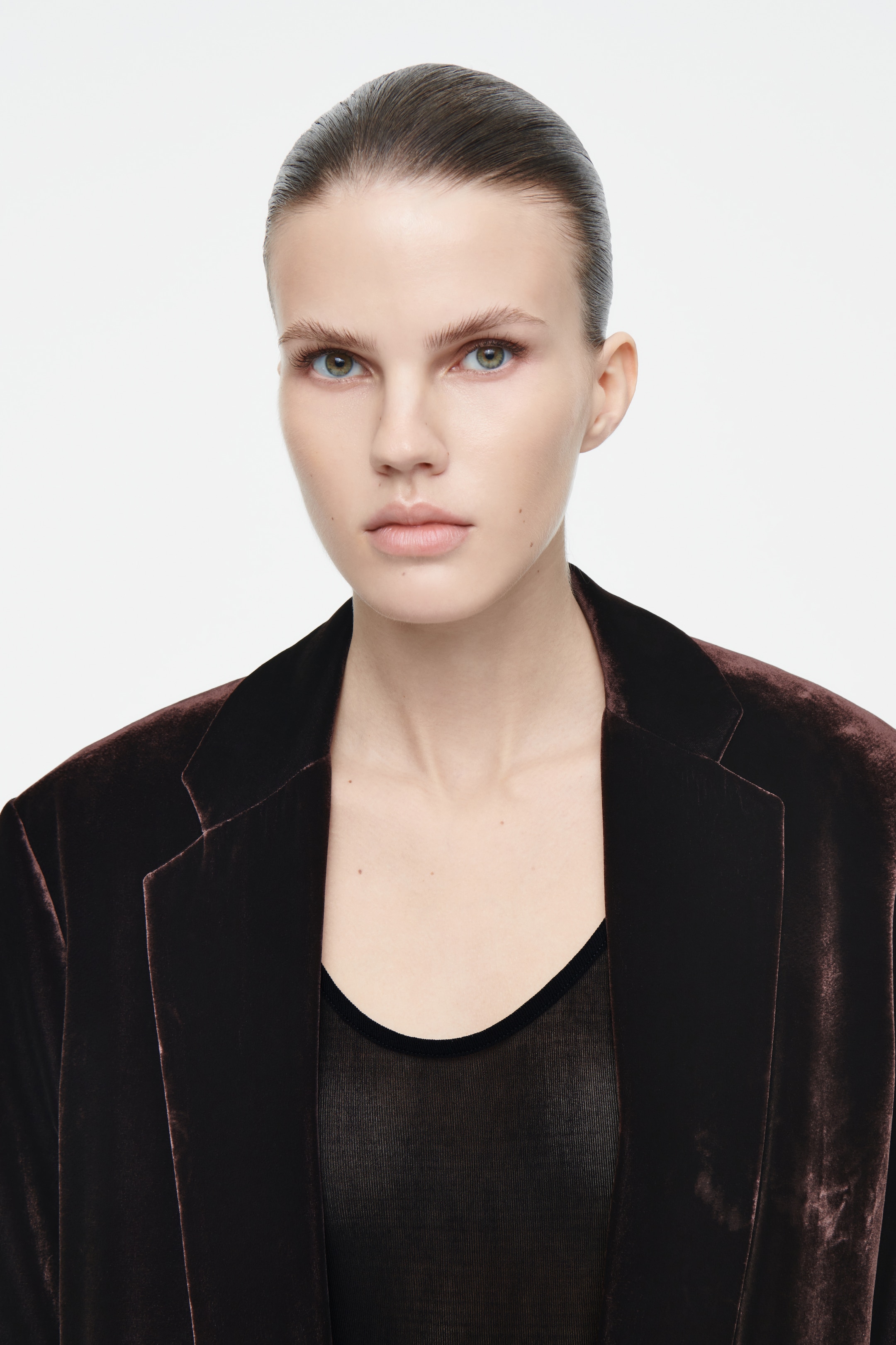 Grösseres Bild ansehen: SAMTBLAZER AUS SEIDEN-MIX - MAHAGONI - DAMEN | H&M CH 5