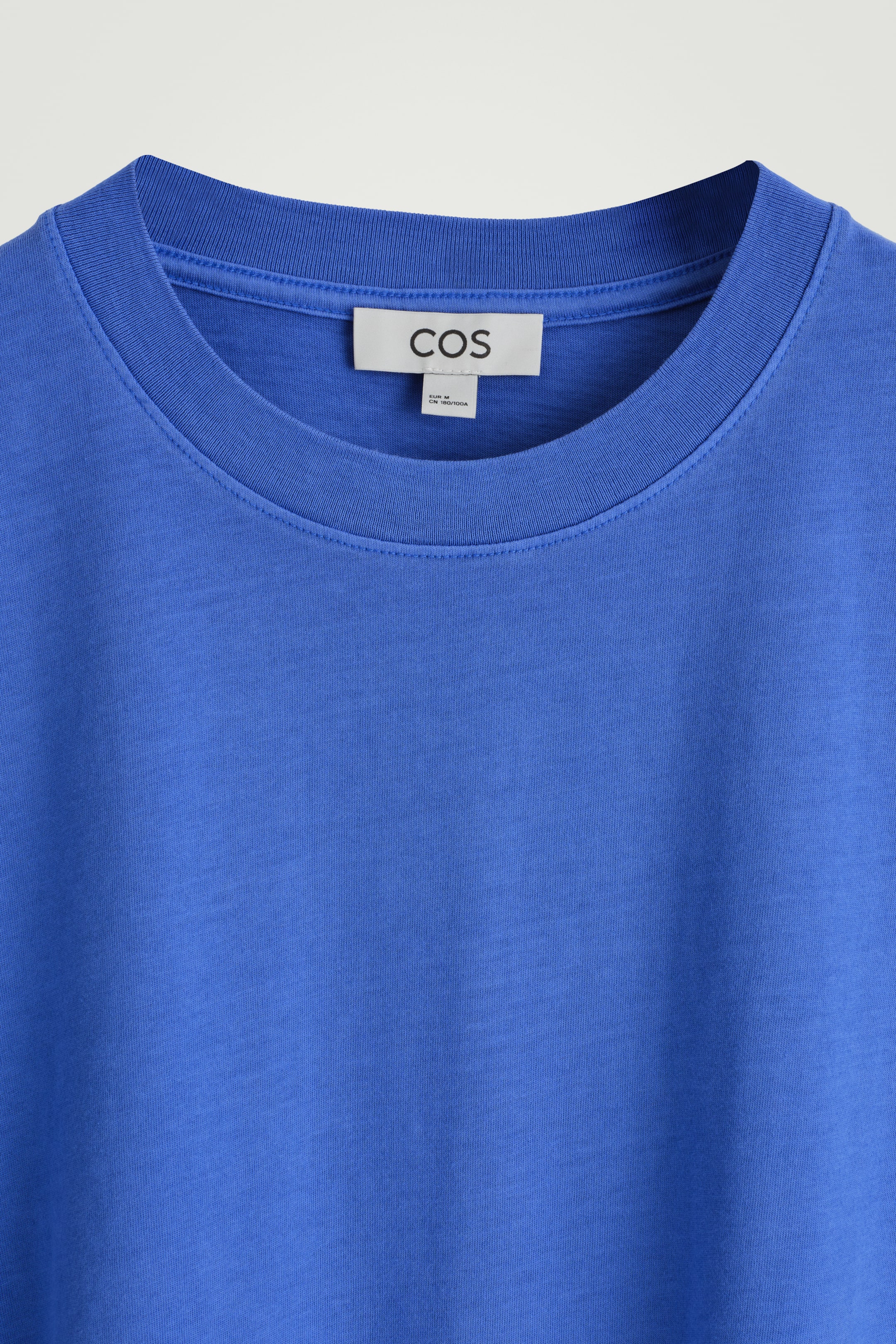Zobacz większy obraz: LUŹNY T-SHIRT Z BAWEŁNY - NIEBIESKI - ON | H&M PL 6