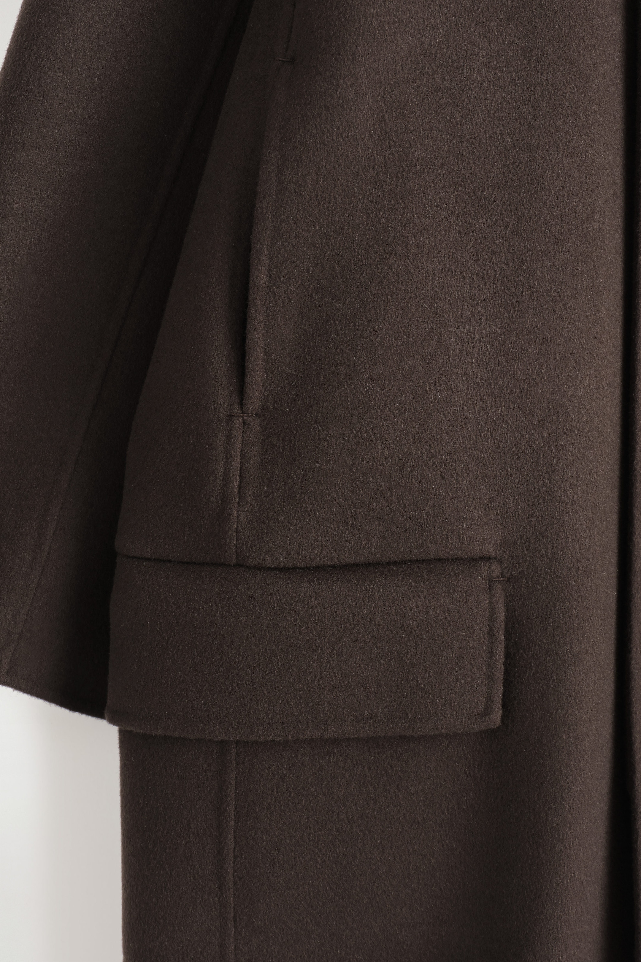 DOUBLE-FACED WOOL CAR COAT