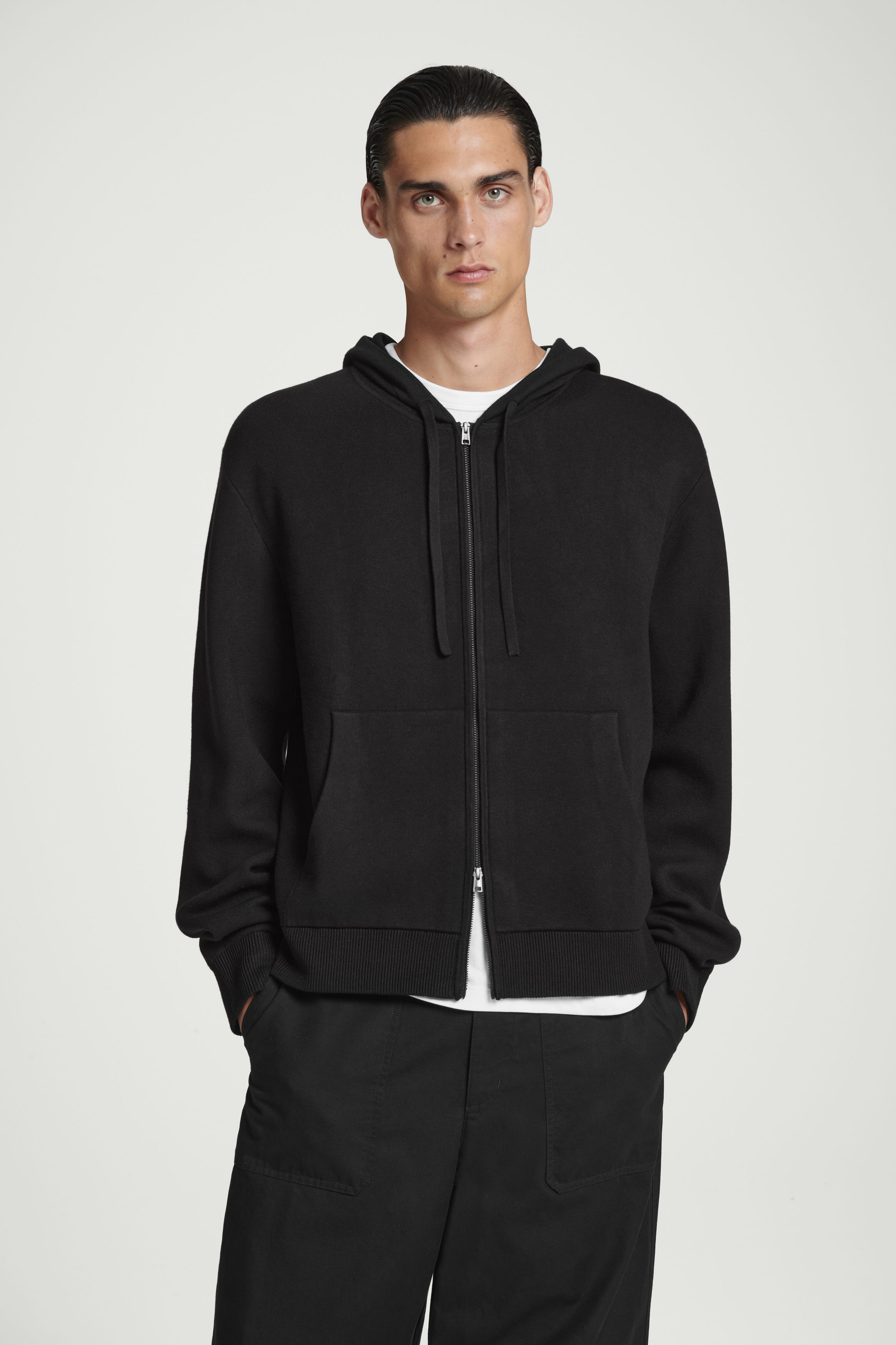 【THE MOZZ】[Premium] Lewis Knit Hoodie & Pants Setup THE MOZZ】[Premium] Lewis Knit Hoodie