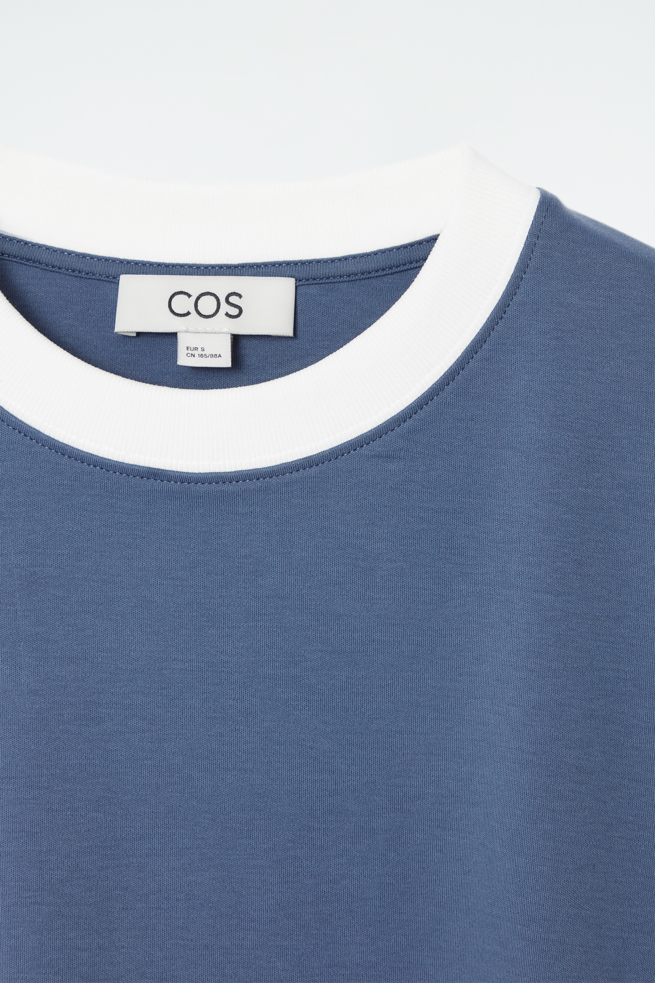 Vezi imaginea mai mare: Tricou clasic cu croială dreaptă - STEEL BLUE - FEMEI | H&M RO 2