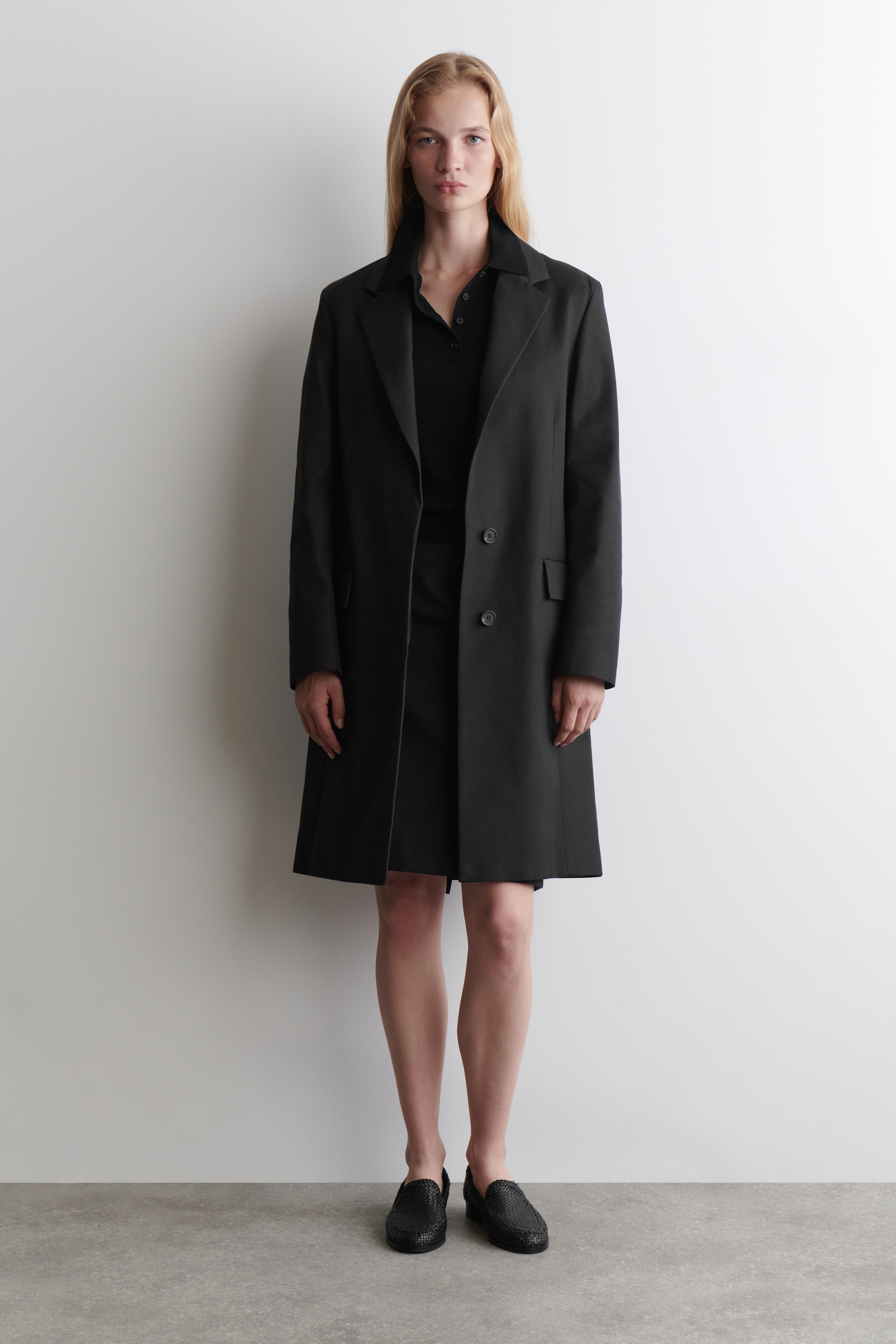 Ingrandisci l'immagine: MERINO WOOL POLO JUMPER - BLACK - DONNA | H&M CH 3