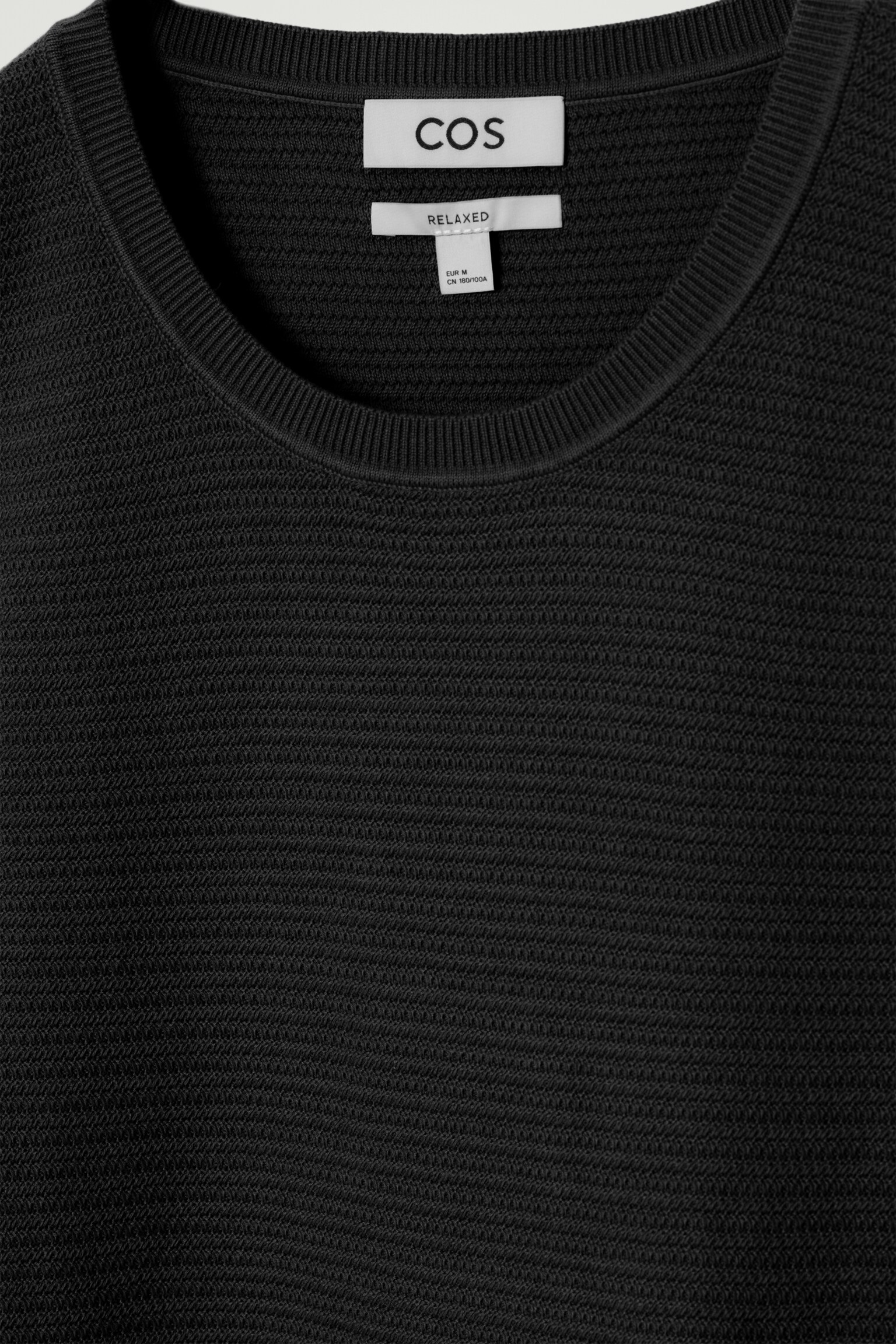 CAMISETA DE TIRANTES DE PUNTO CON TEXTURA - NEGRO/AZUL MARINO/BLANCO ROTO/AZUL - 6