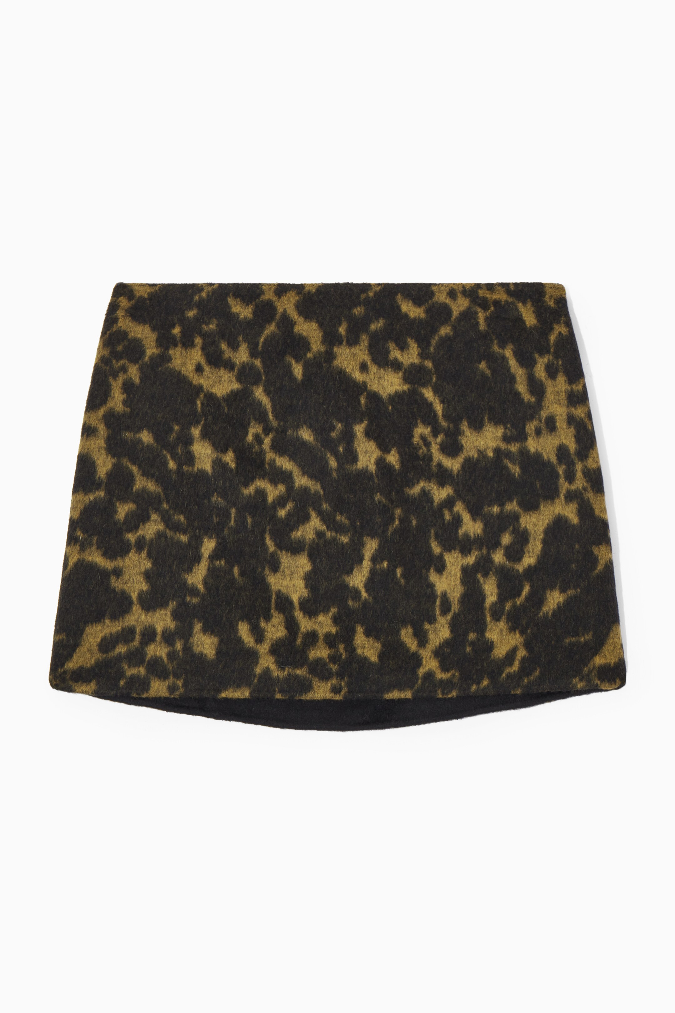 View larger image: WOOL-JACQUARD MINI SKIRT - BROWN / TORTOISESHELL - Ladies | H&M GB 1