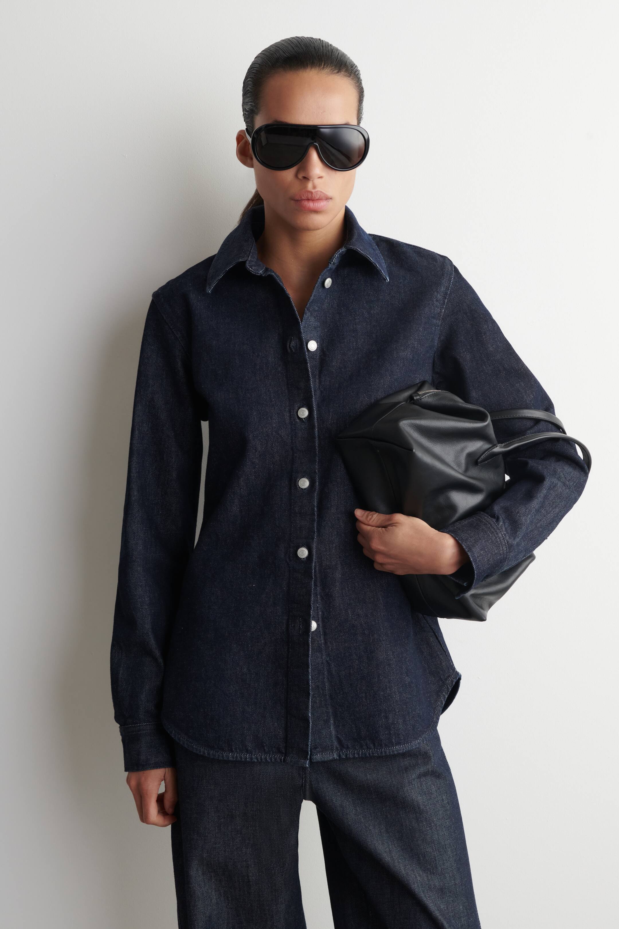 Agrandir l'image: CHEMISE EN DENIM - INDIGO - FEMME | H&M CH 1