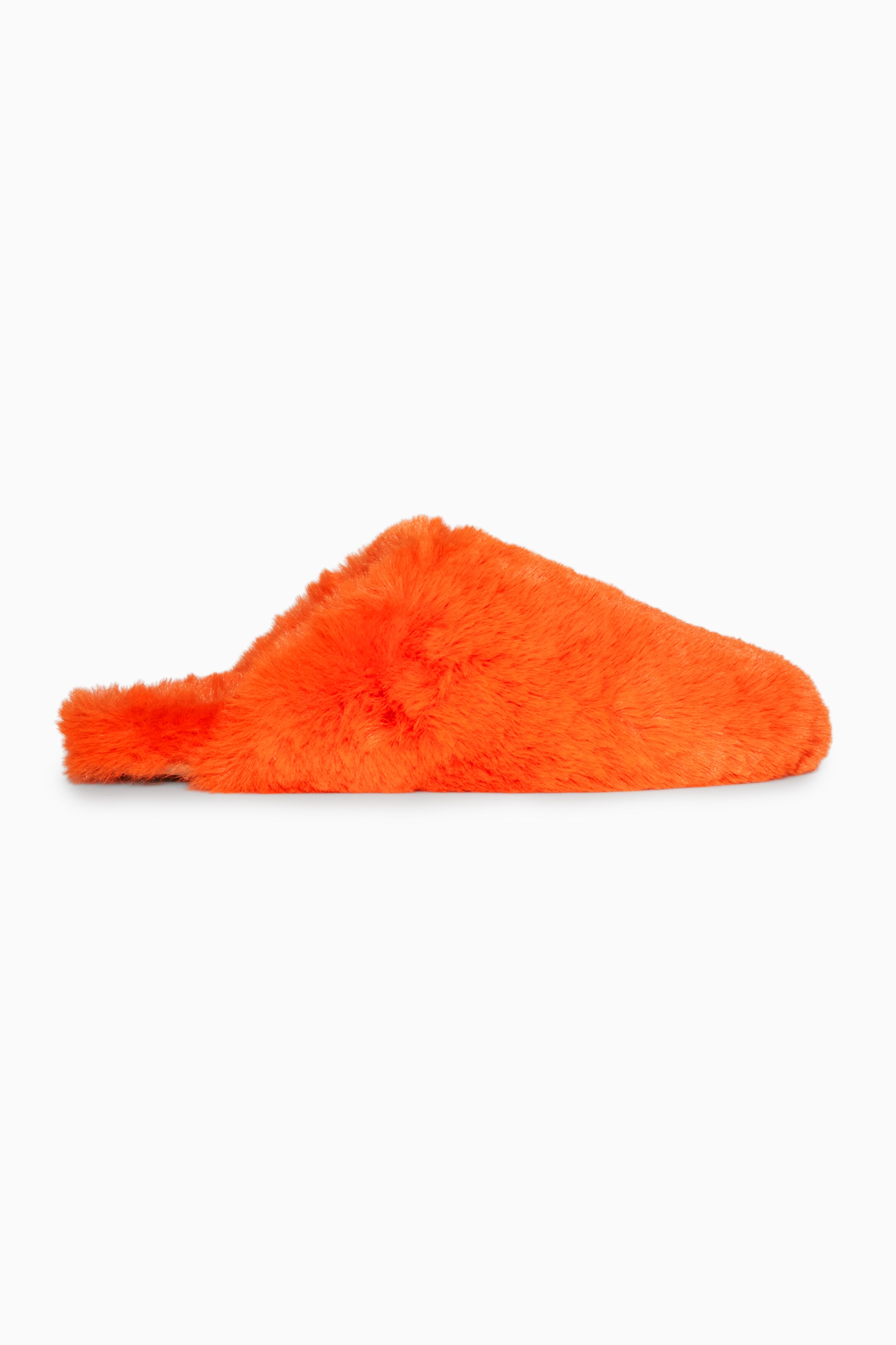 View larger image: FAUX FUR SLIPPERS - ORANGE - Ladies | H&M GB 2