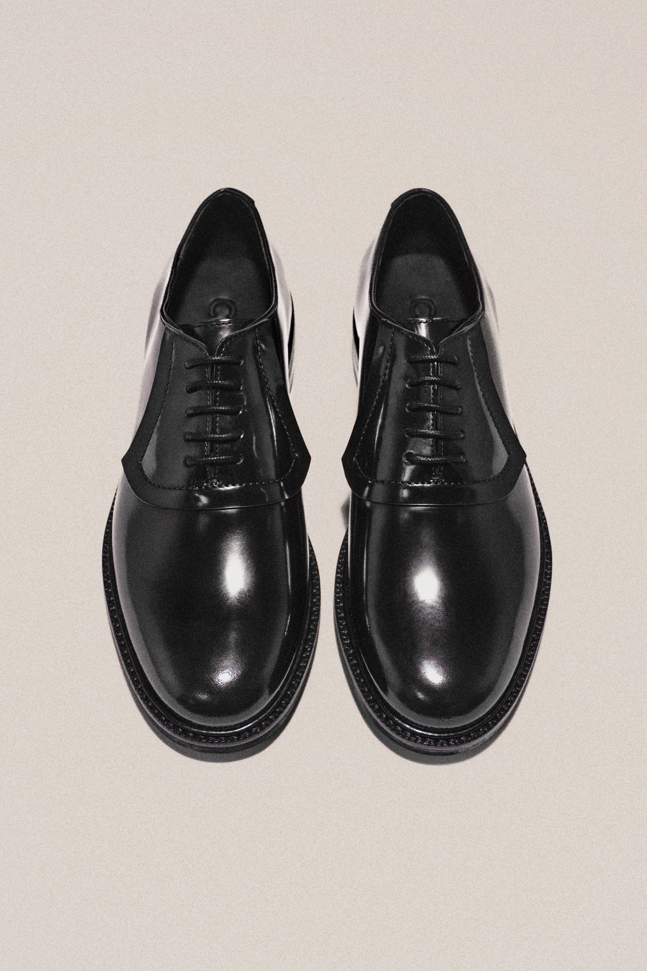 LEATHER OXFORD SHOES