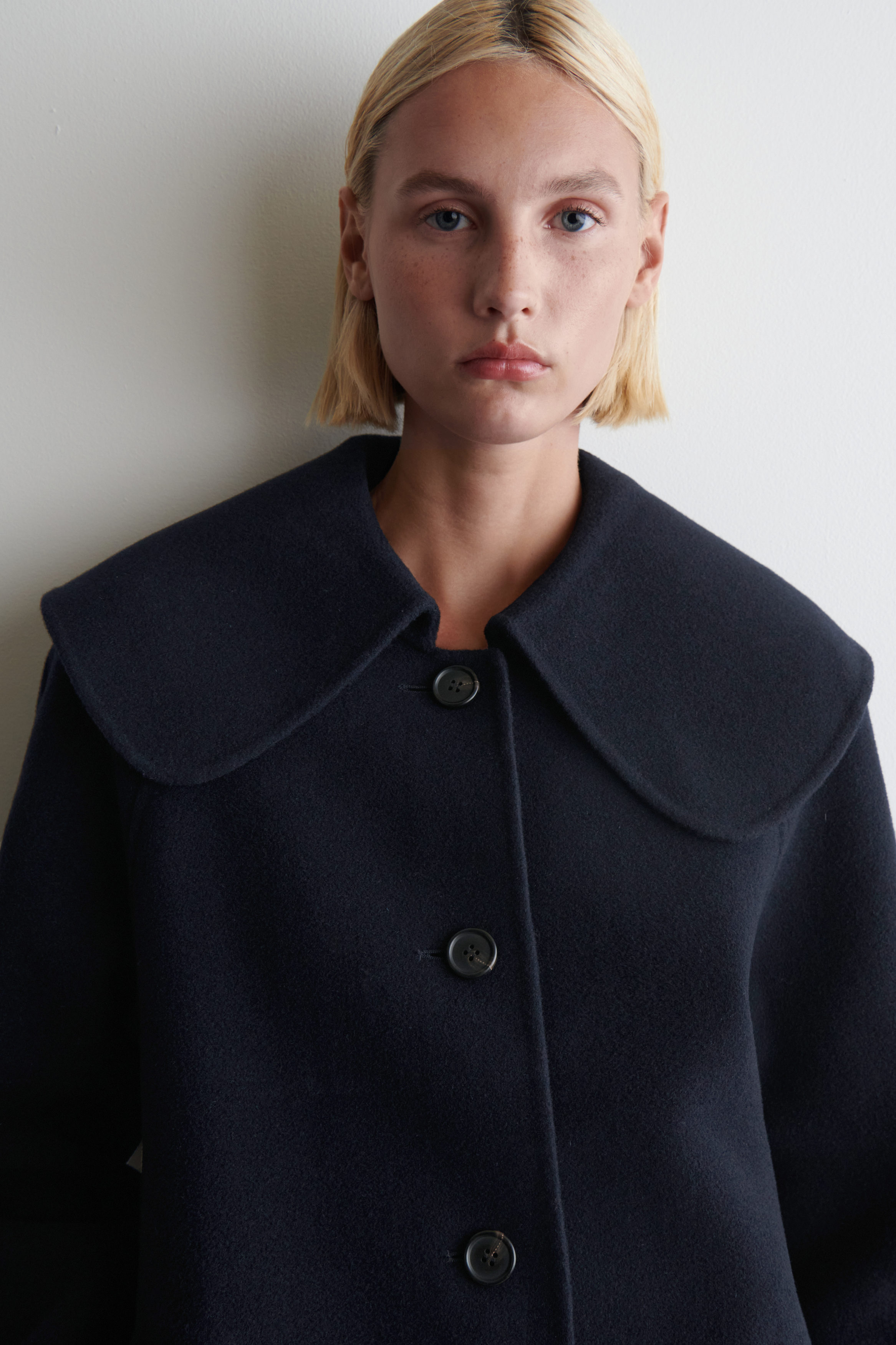 ジャケット・アウター OVY echeveria alpaca wool trip jkt navy Peruvian Alpaca Wool Knit Zip Up Jacket G1 | eBay